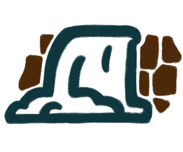 "Oleiros" Street Sign Illustration - Dam