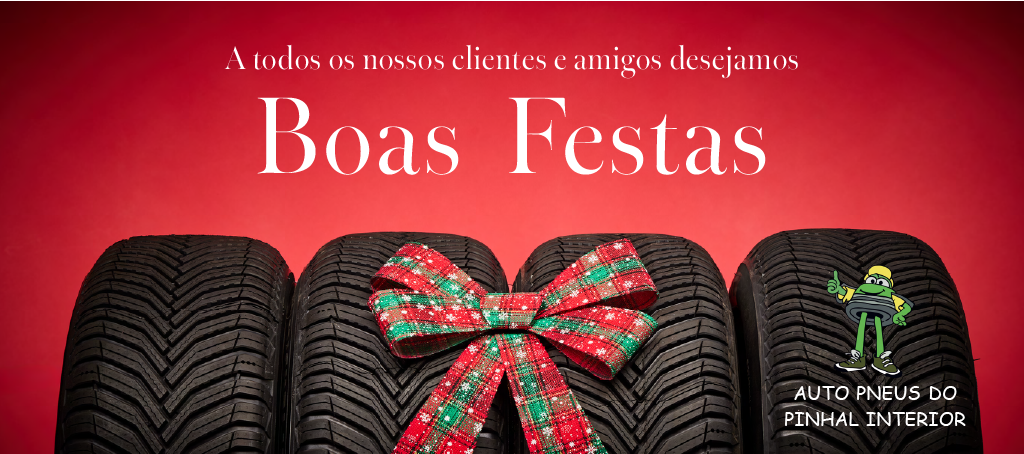 Auto Pneus do Pinhal Interior Happy Holidays Digital Poster 2025 