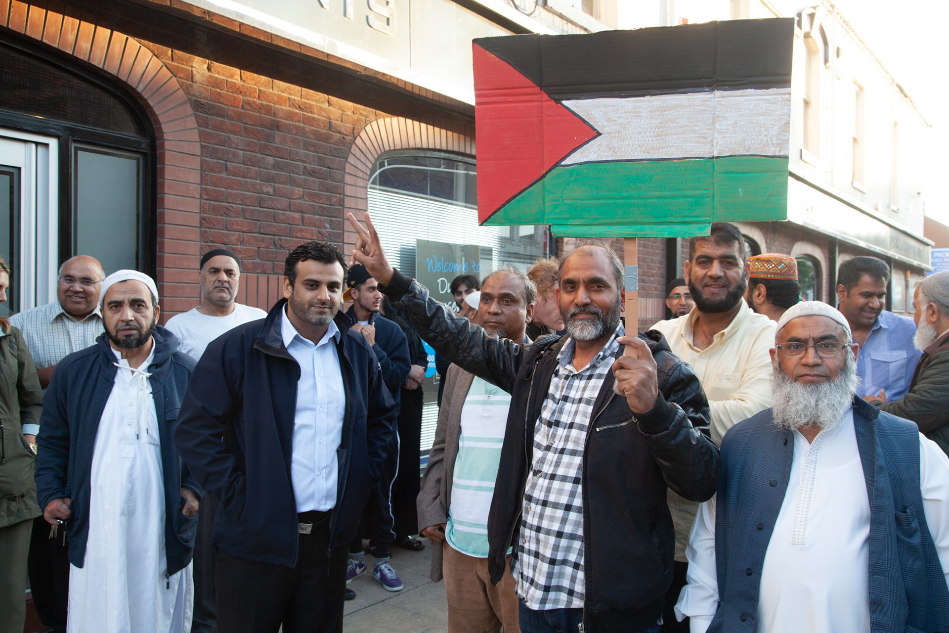 Palestine protests; Middlesbrough Summer 2014