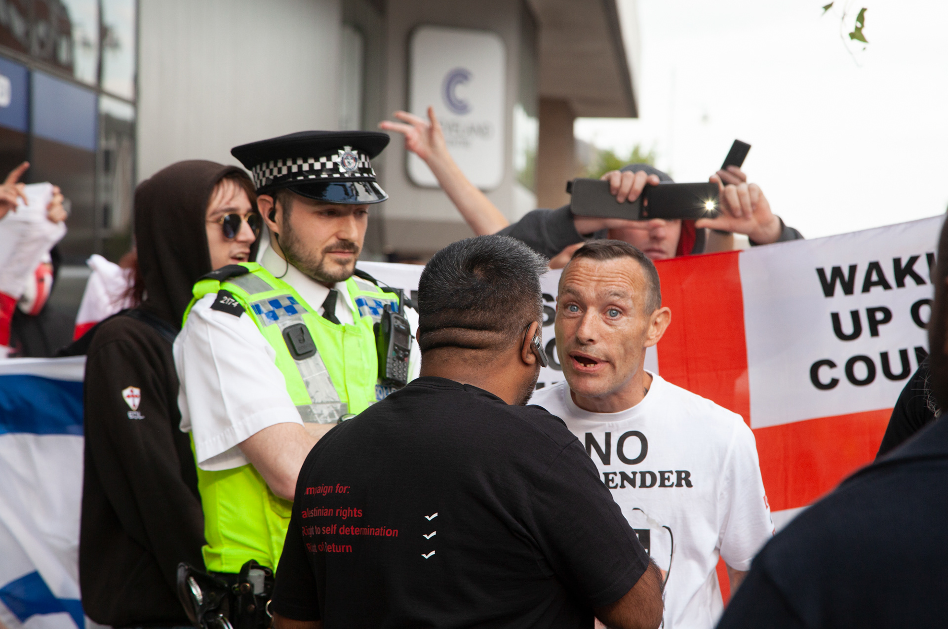 Palestine protests; Middlesbrough Summer 2014