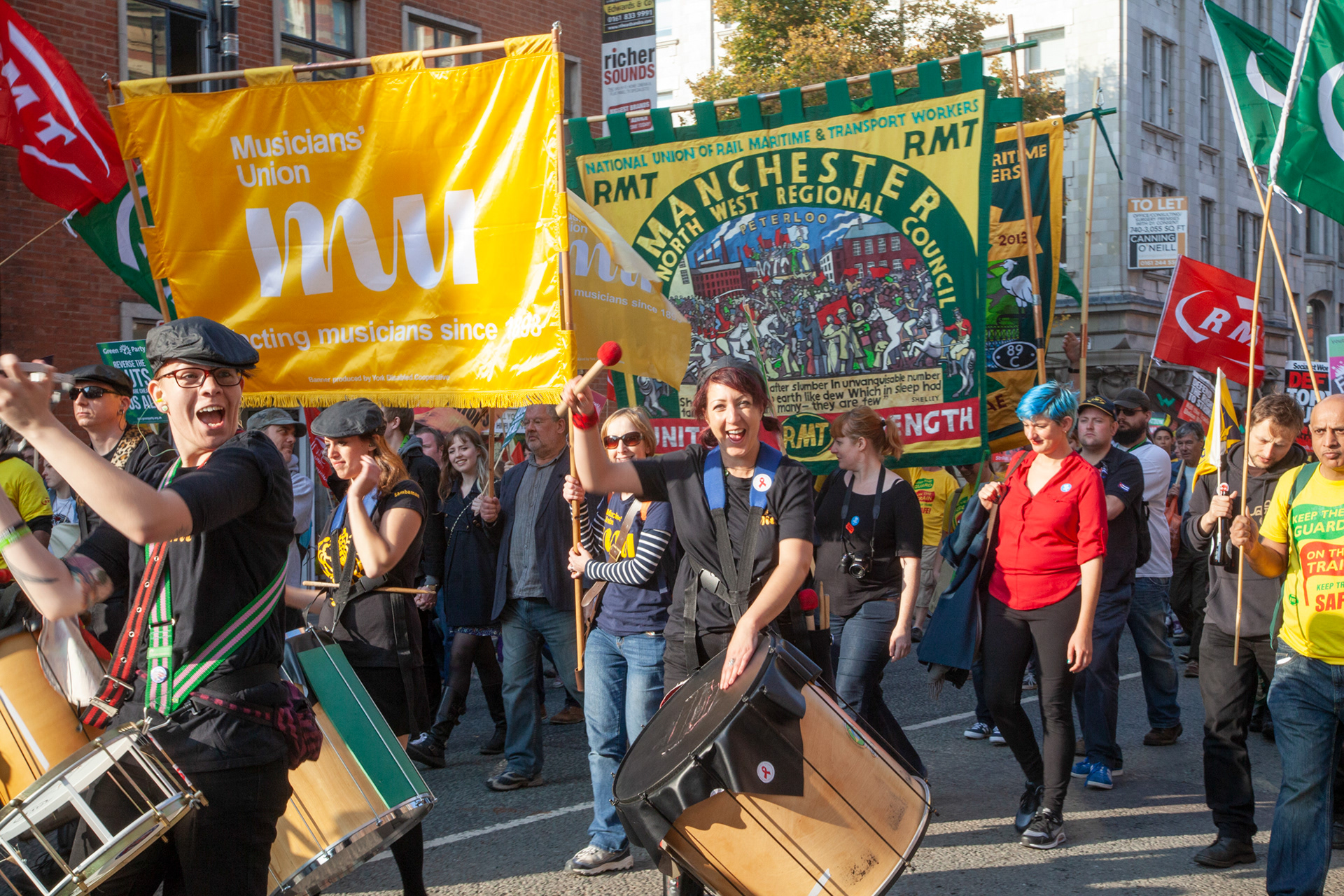 TUC Anti-Austerity Demo Manchester 04-10-2015