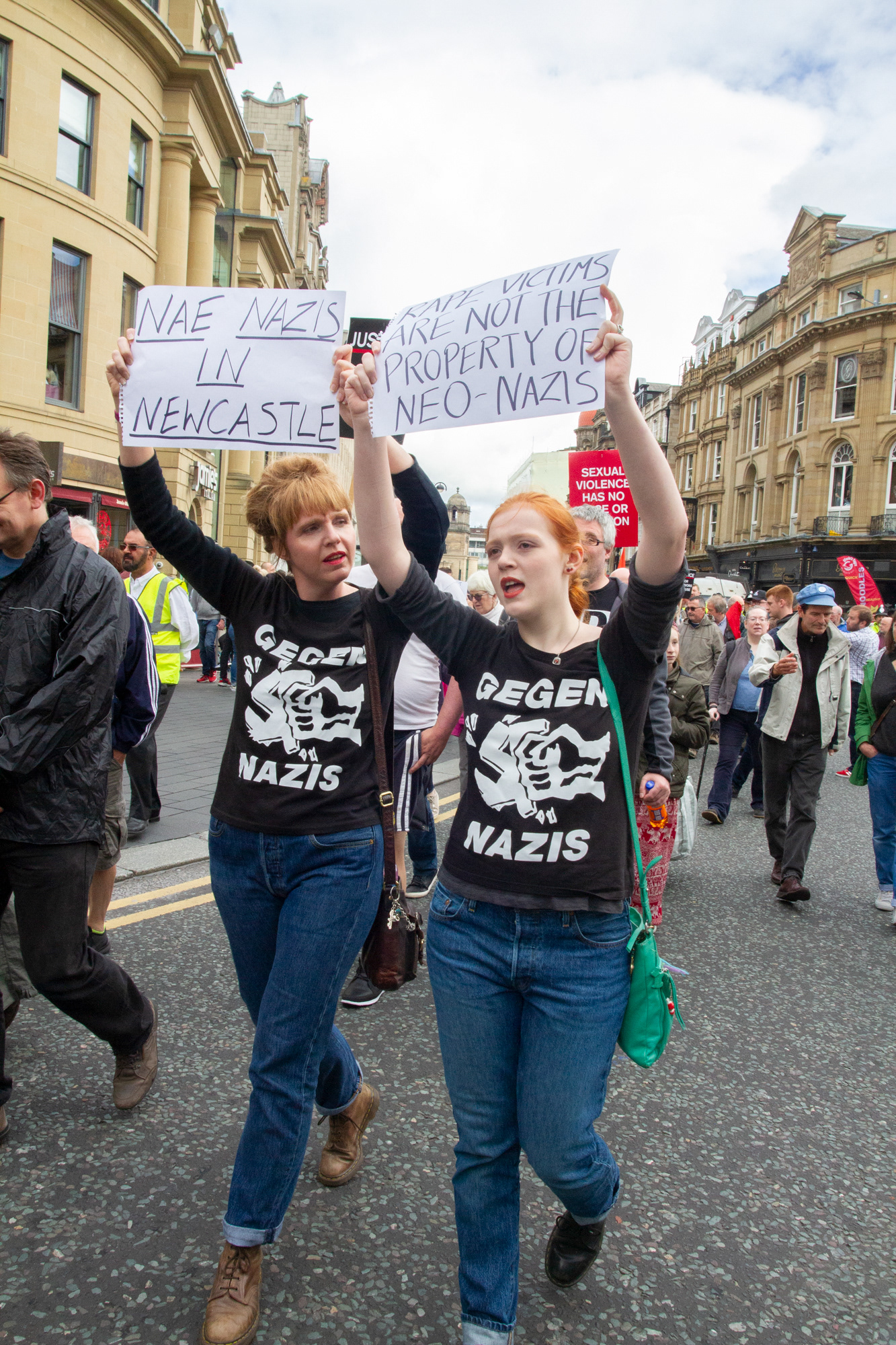 Anti- EDL Rally 09-09-2017 Newcastle
