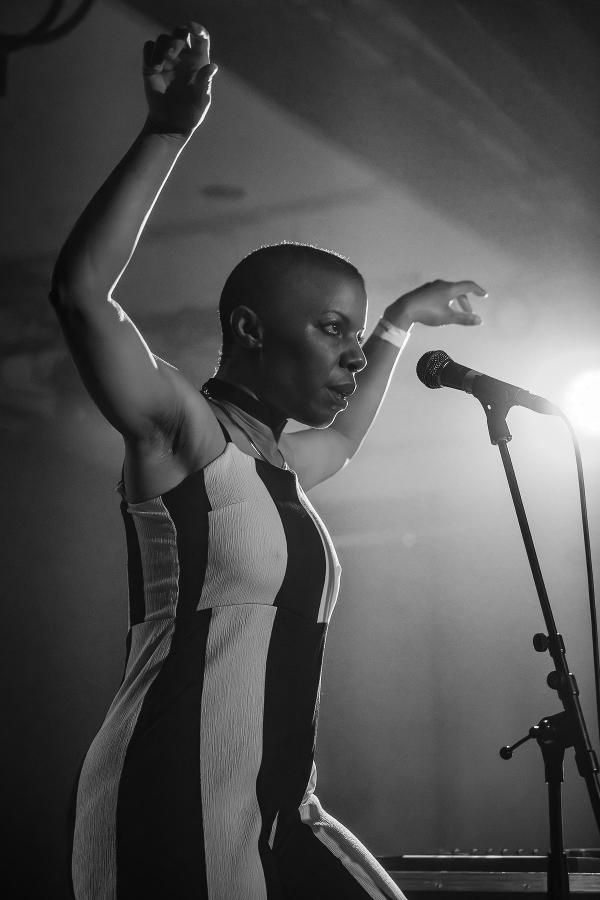 Maria Uzor at Mbro town Hall