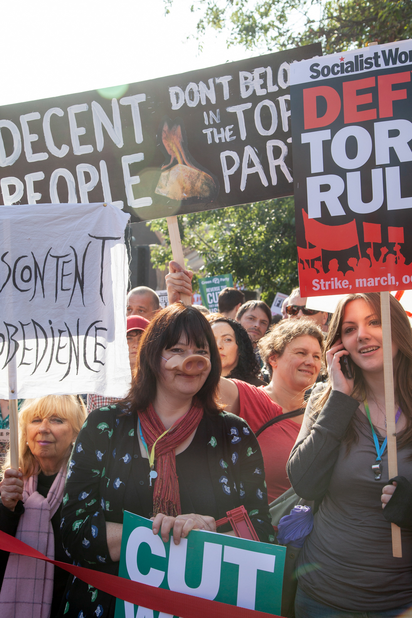 TUC Anti-Austerity Demo Manchester 04-10-2015