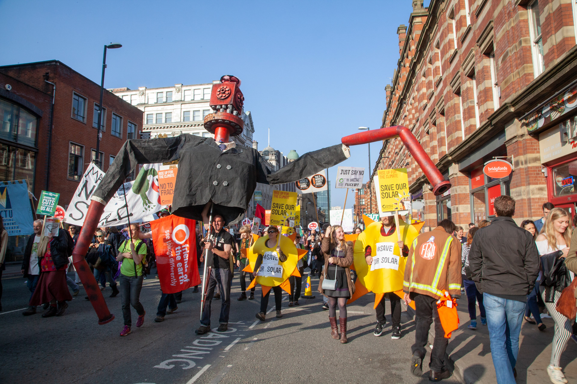 TUC Anti-Austerity Demo Manchester 04-10-2015