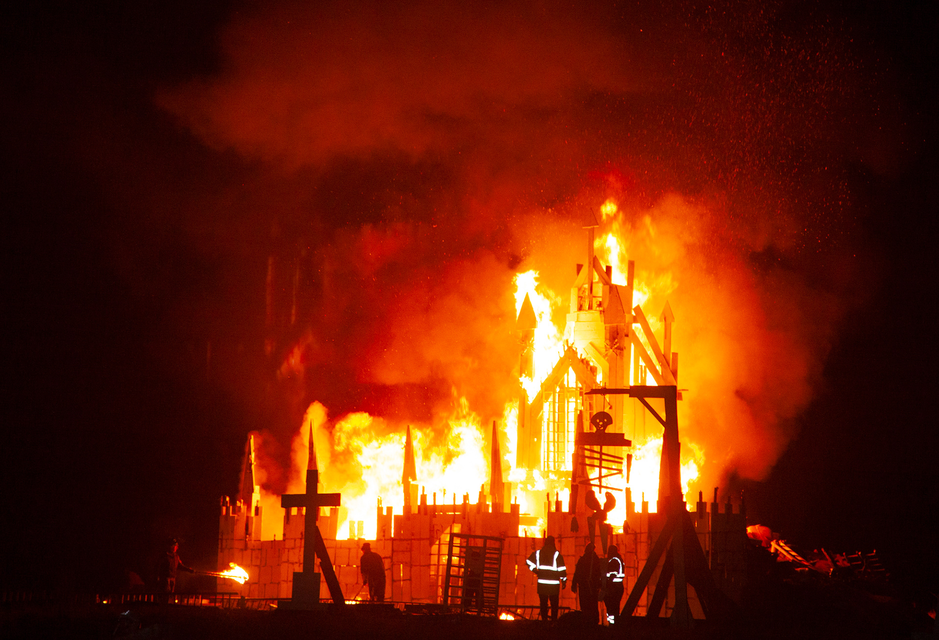 Skinningrove Bonfire