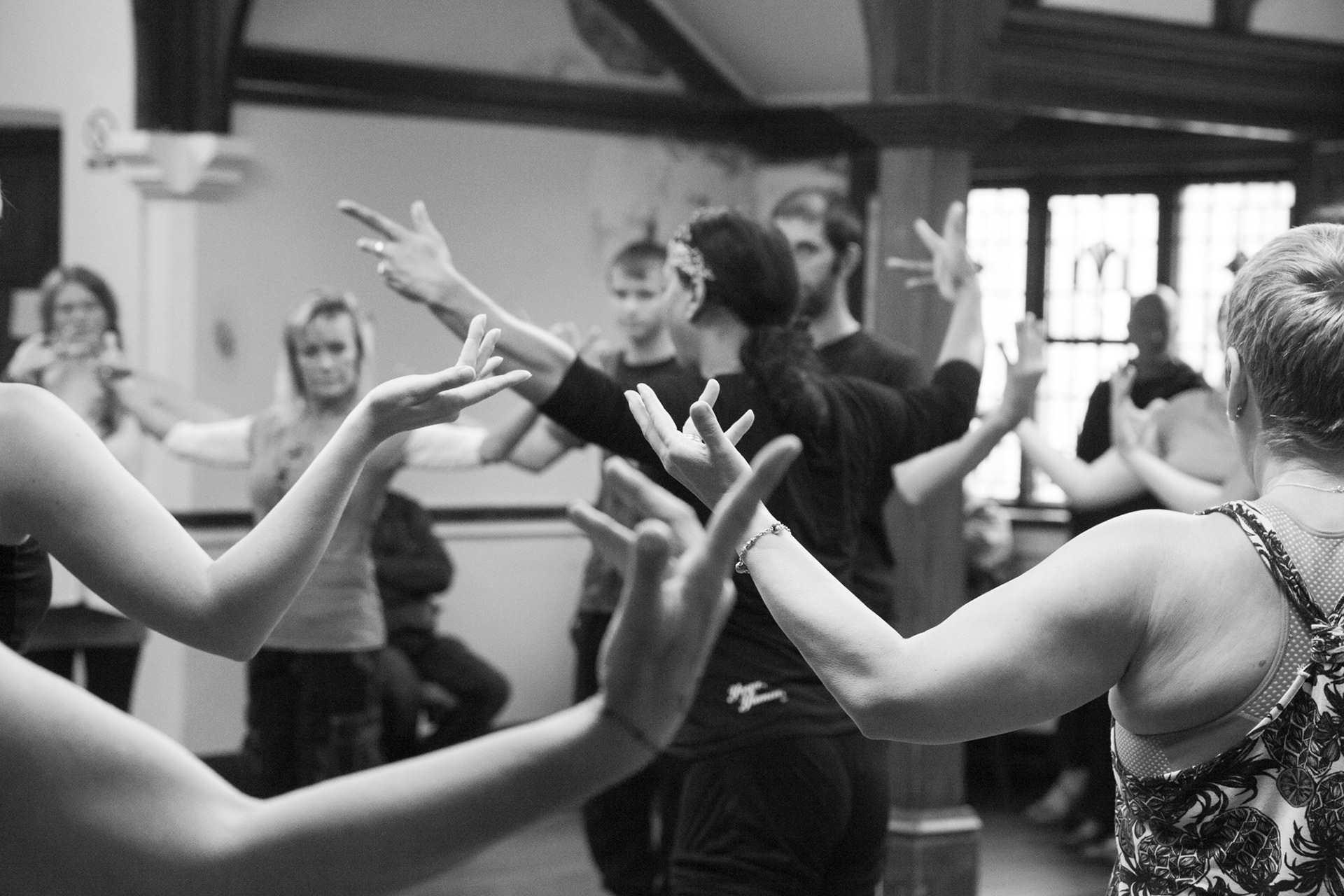 Divas of Bollywood rehearsals, Saltburn