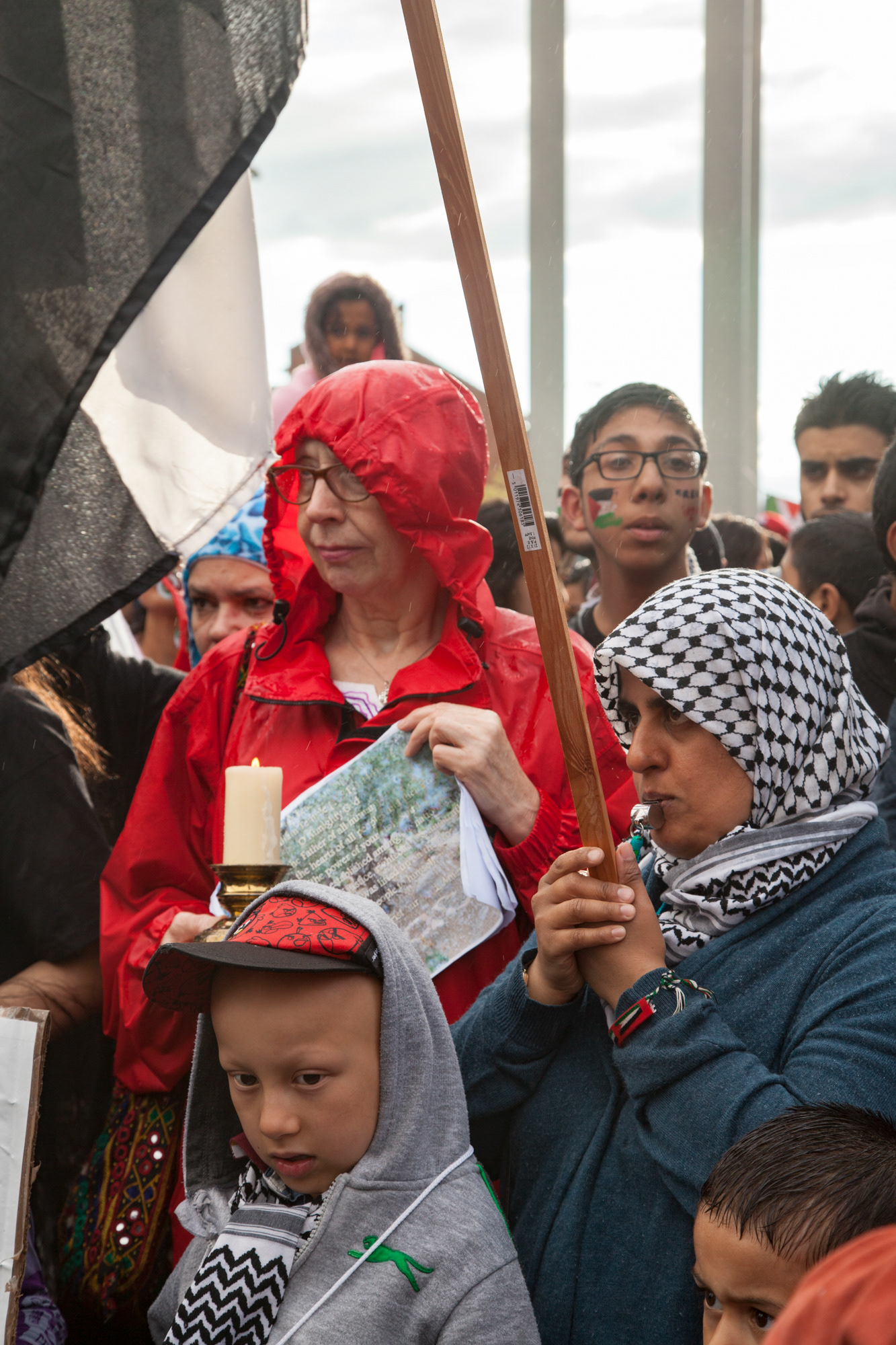 Palestine protests; Middlesbrough Summer 2014