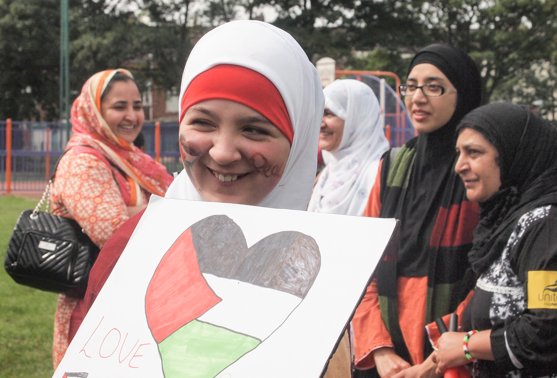 Palestine protests; Middlesbrough Summer 2014
