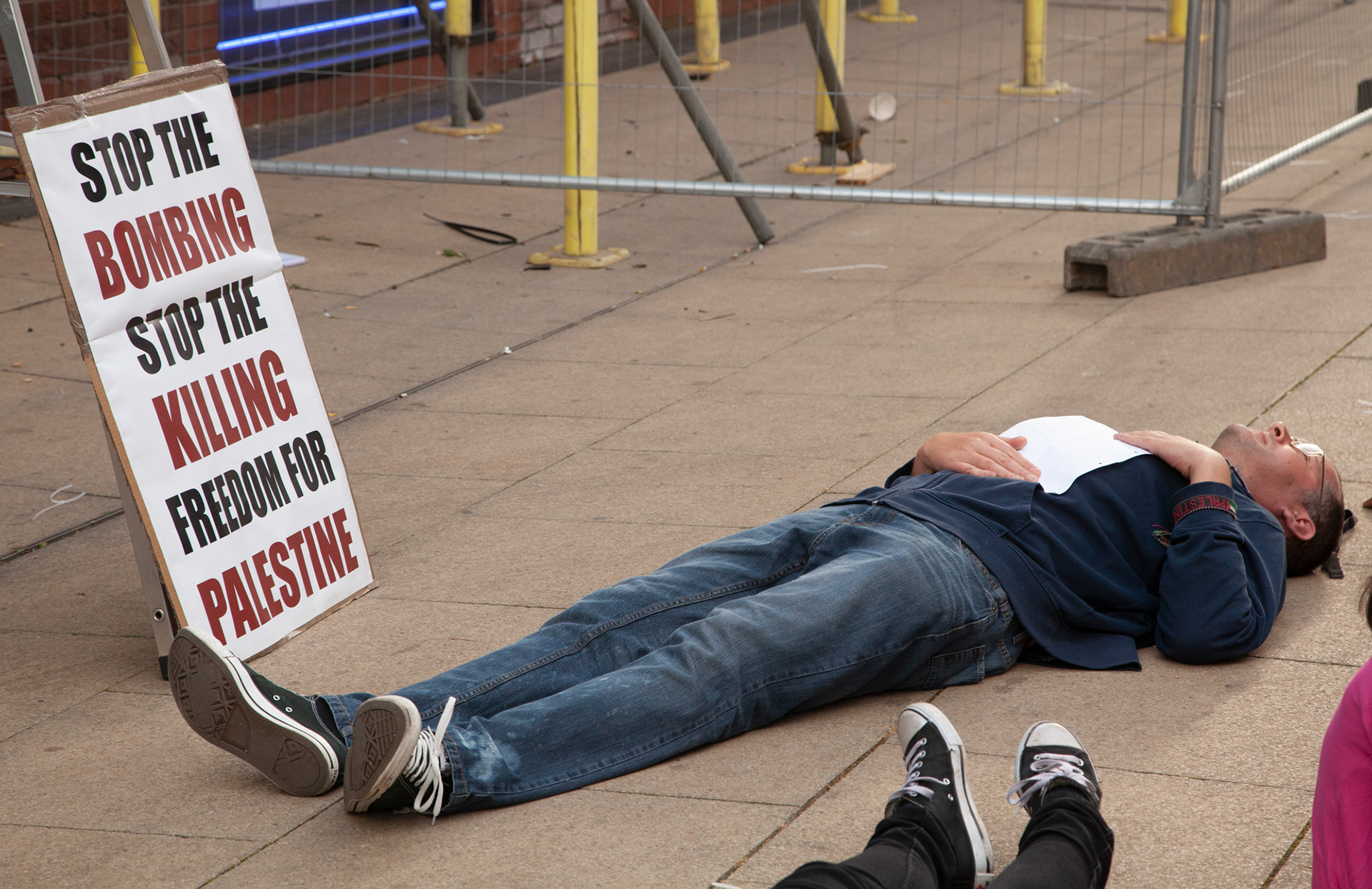 Palestine protests; Middlesbrough Summer 2014