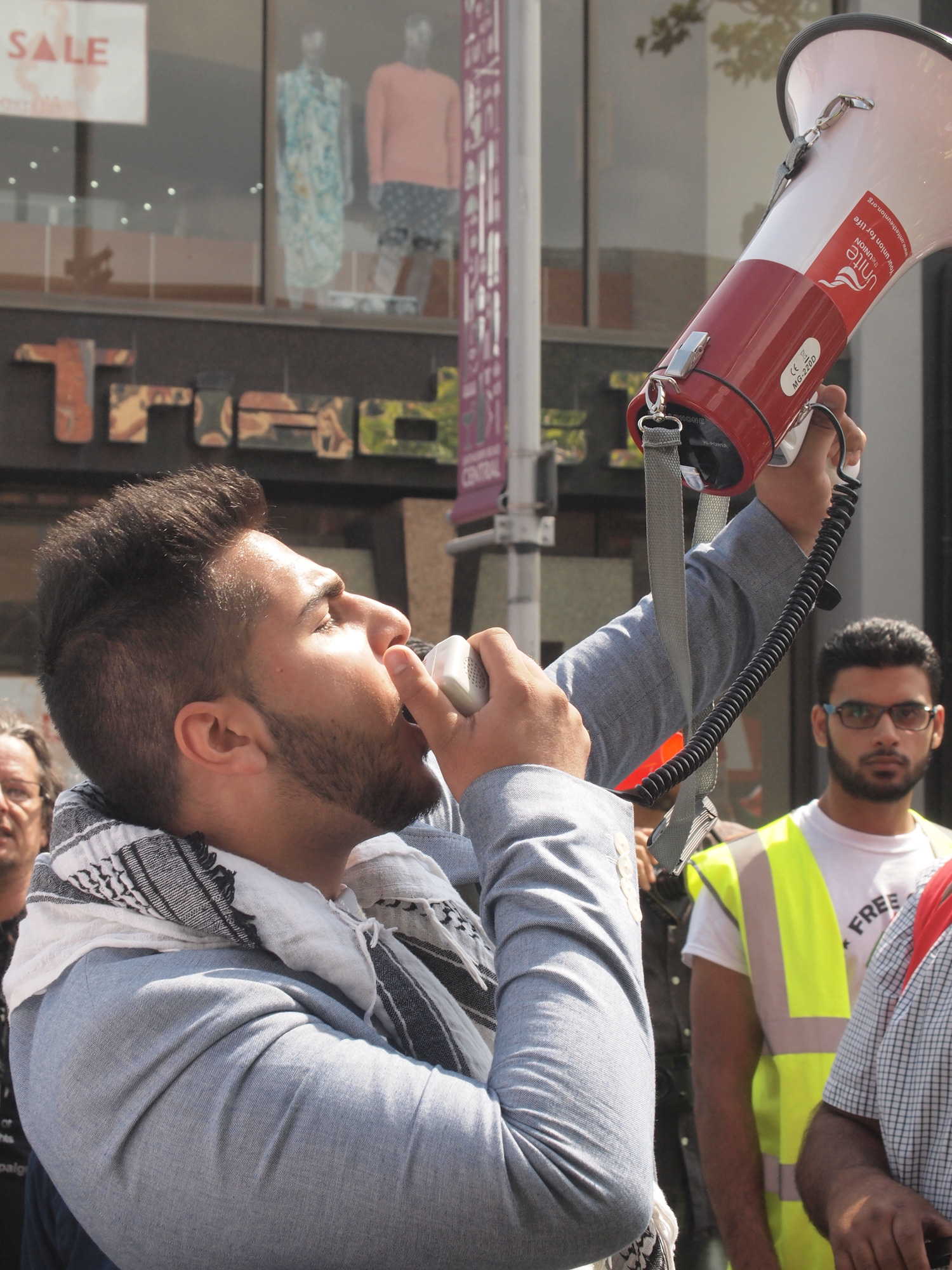 Palestine protests; Middlesbrough Summer 2014