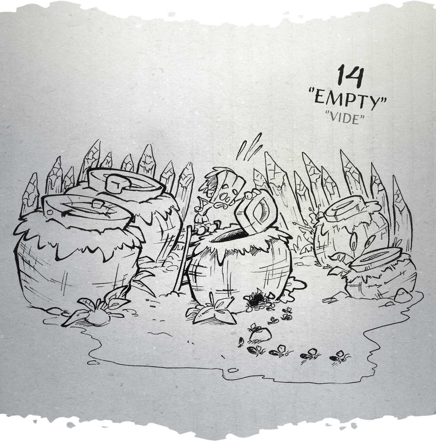 inktober batt cauchy - empty vide
