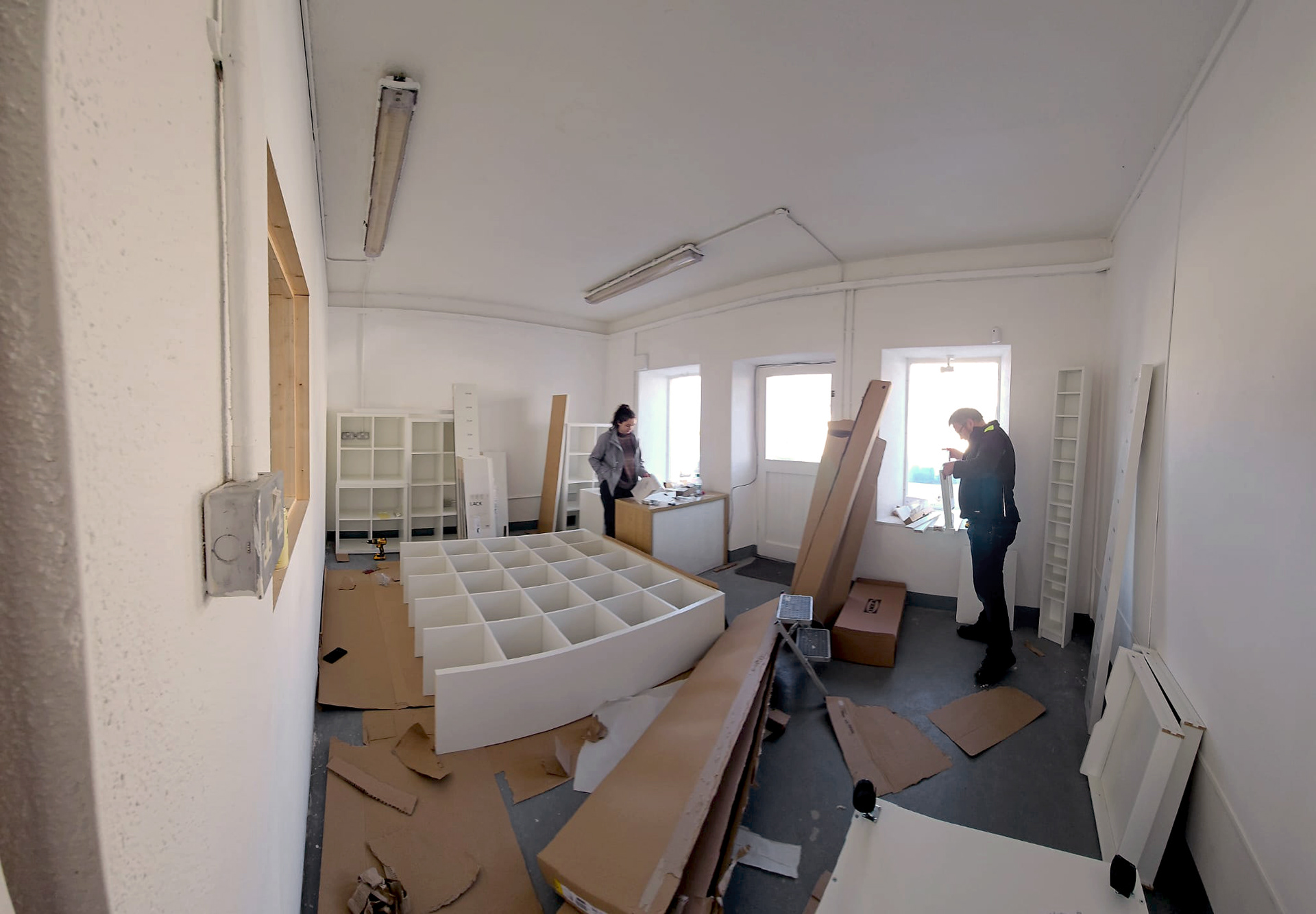 It's shelving time