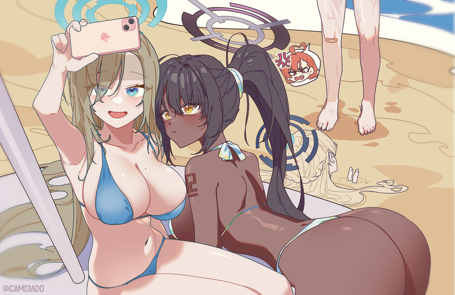 FanArt - C&C from Blue Archive, 2024