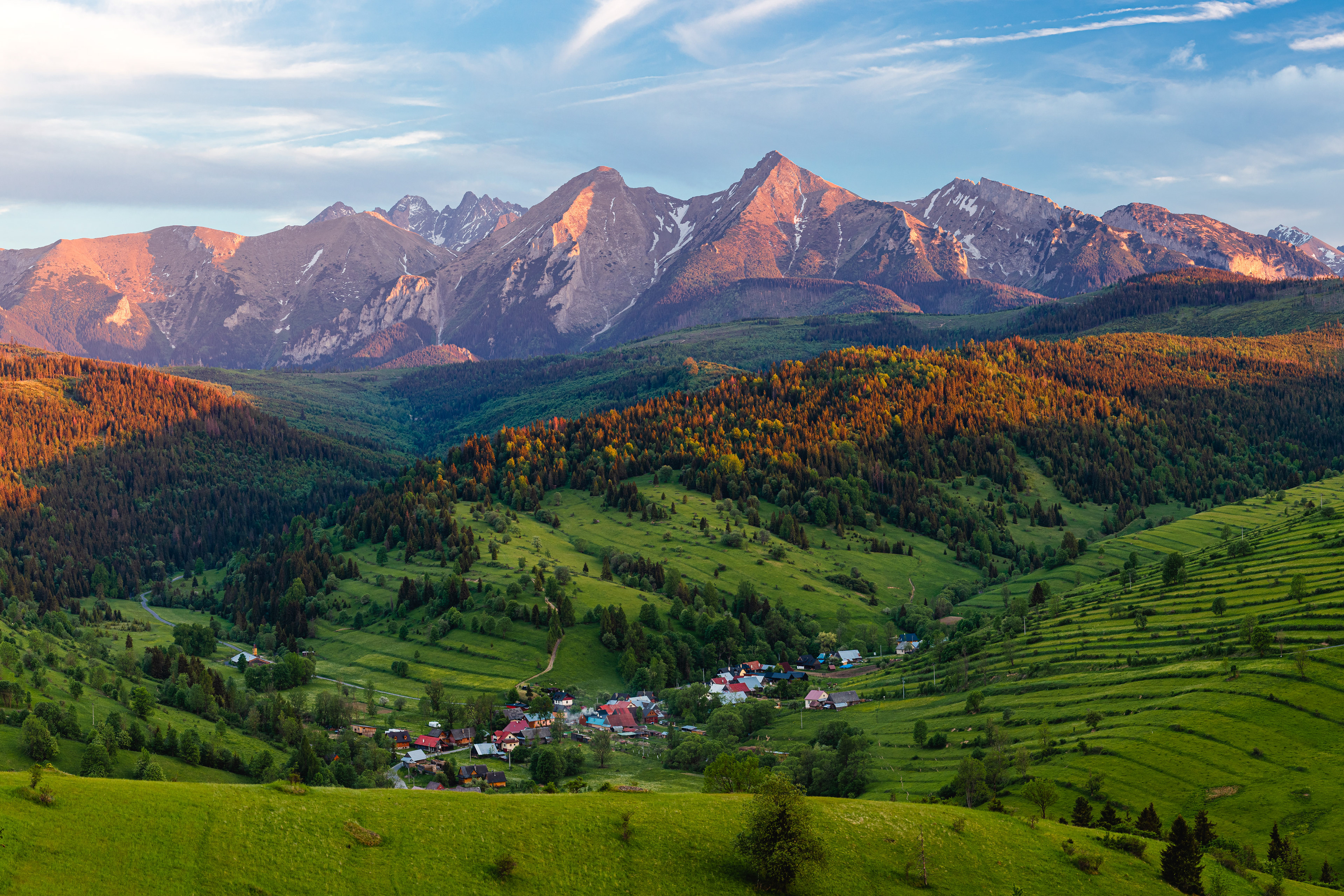 Osturňa a Belianske Tatry
