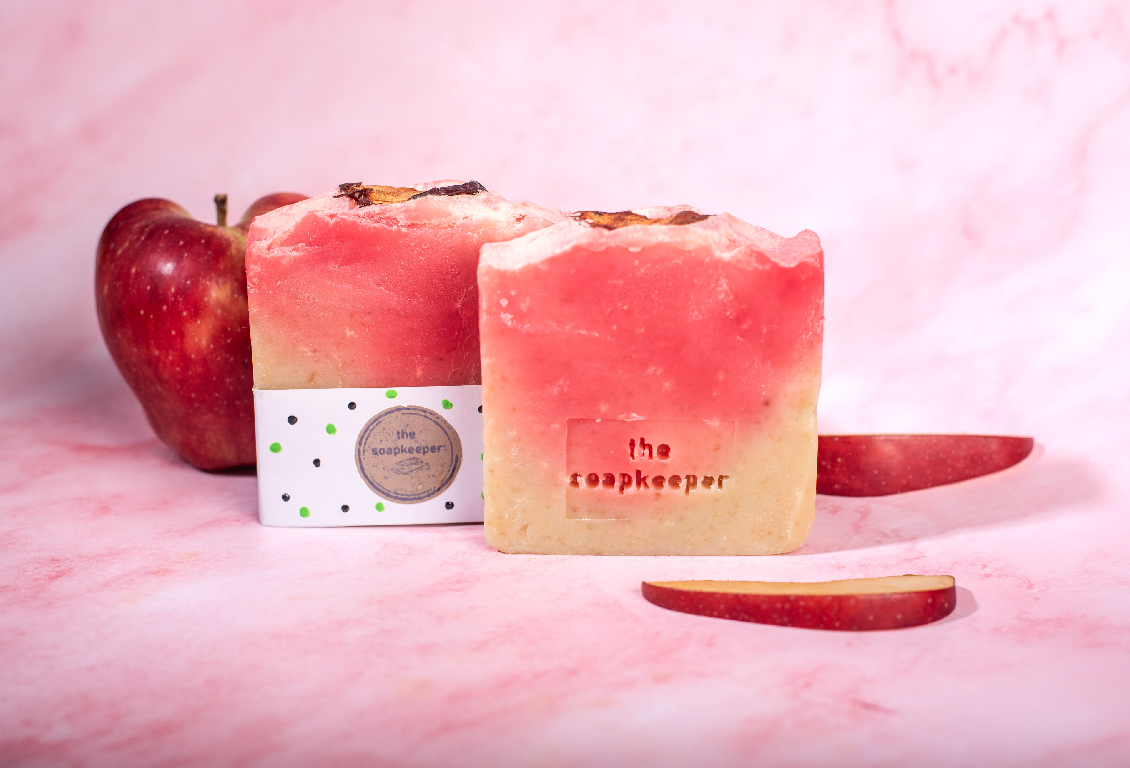 High-quality product photography of luxury handmade soaps by professional photographer in Mumbai
