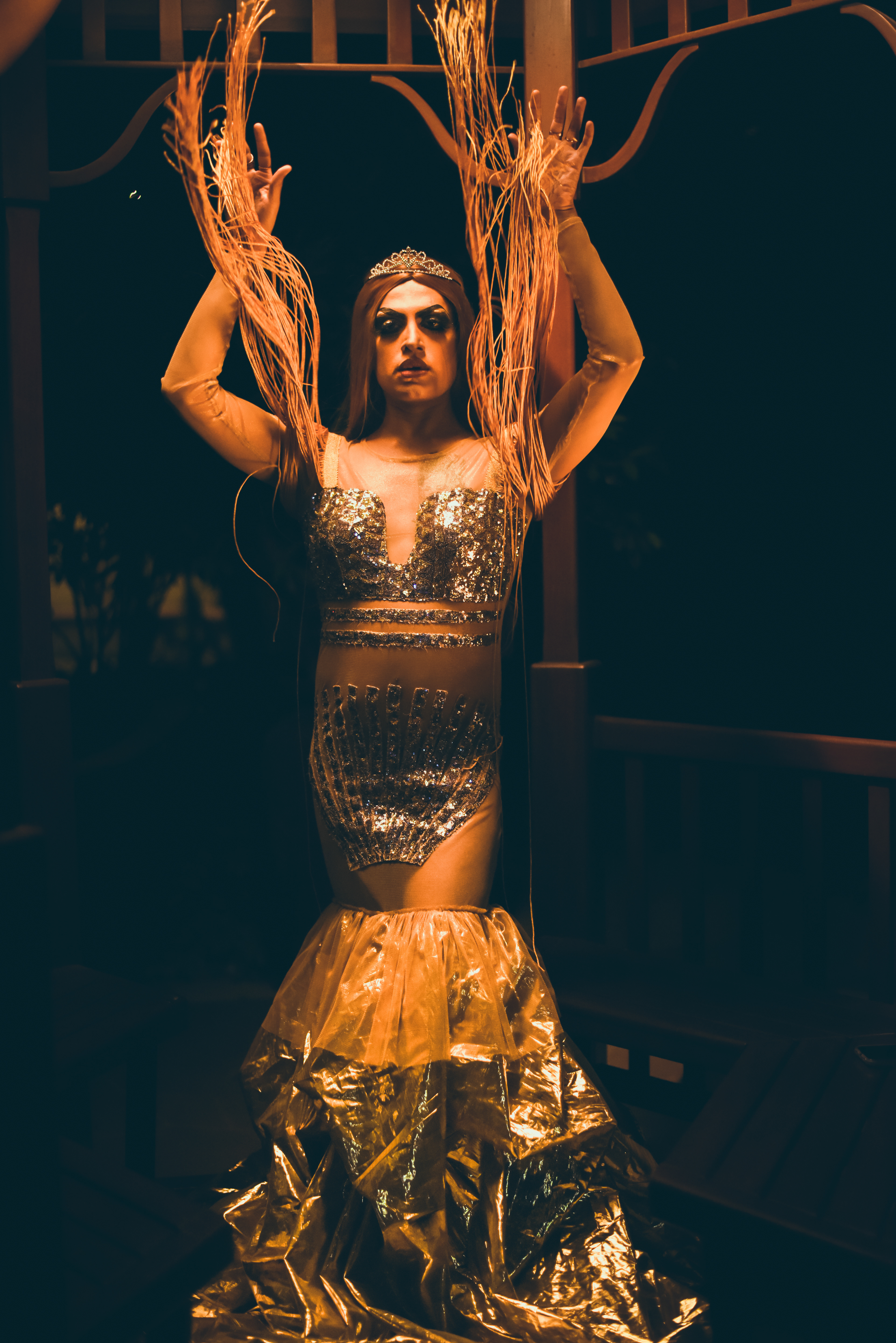Editorial shoot with Sushant Divgikar aka Rani Kohenur by Argho Photography, Mumbai