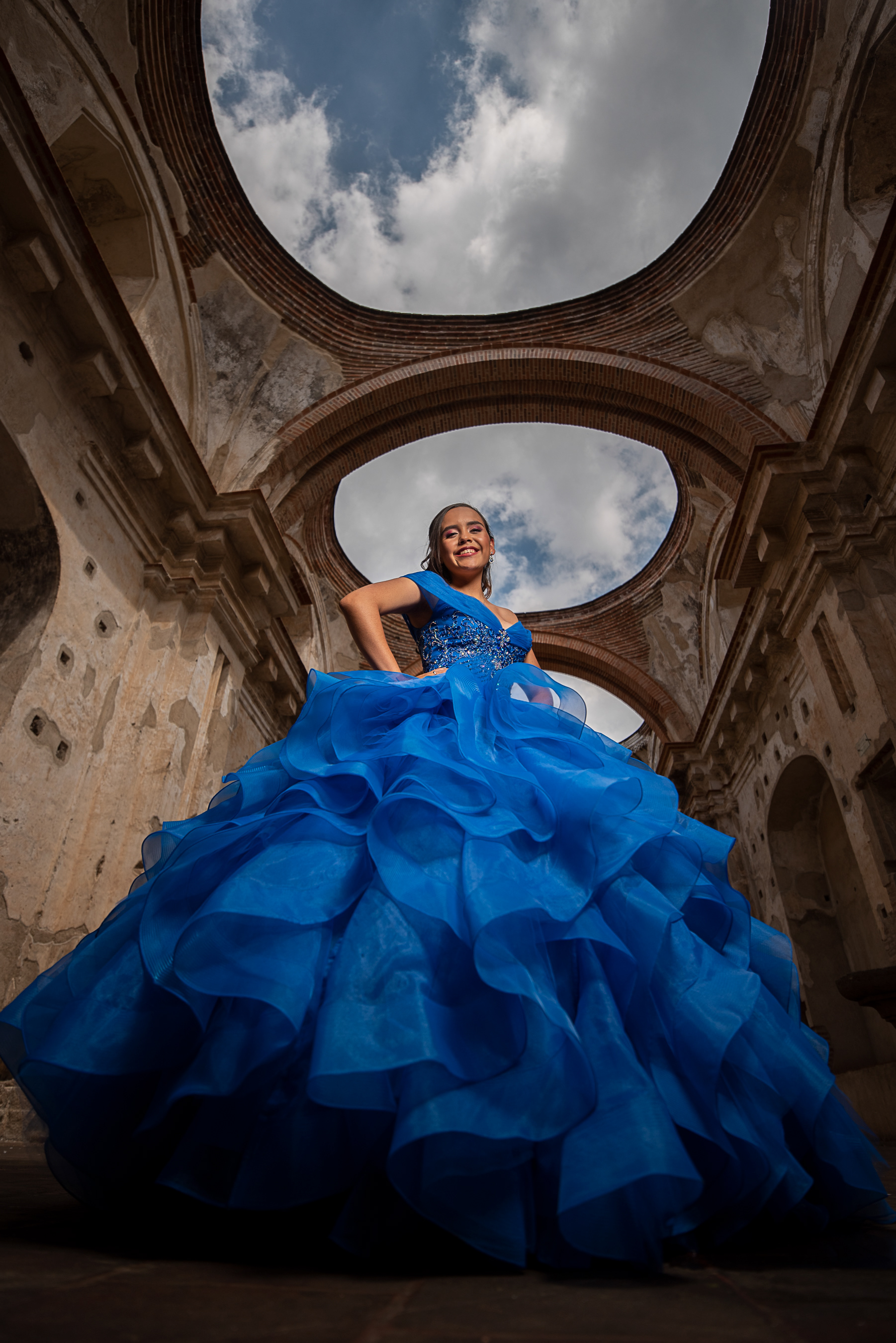 Sesión de fotos en Ruinas de Santa Clara, Antigua Guatemala