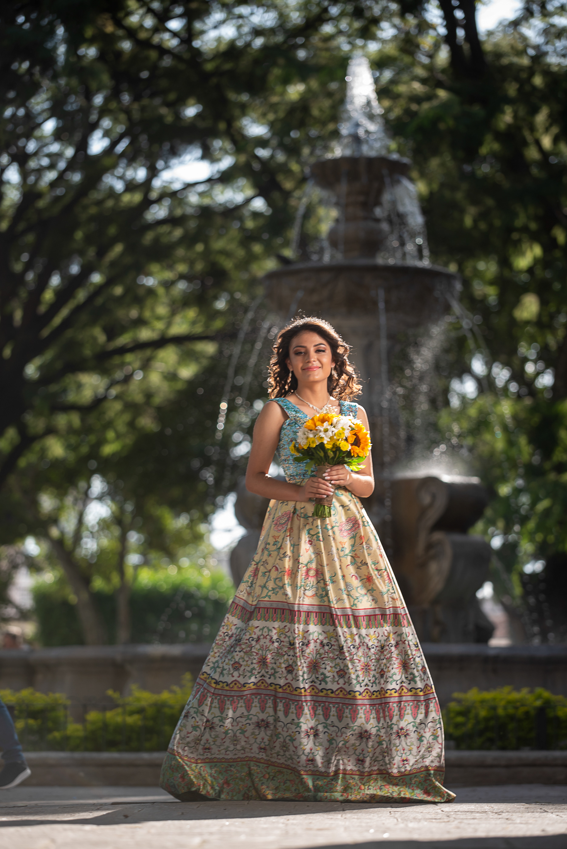 Sesión de fotos de 15 años en Antigua Guatemala