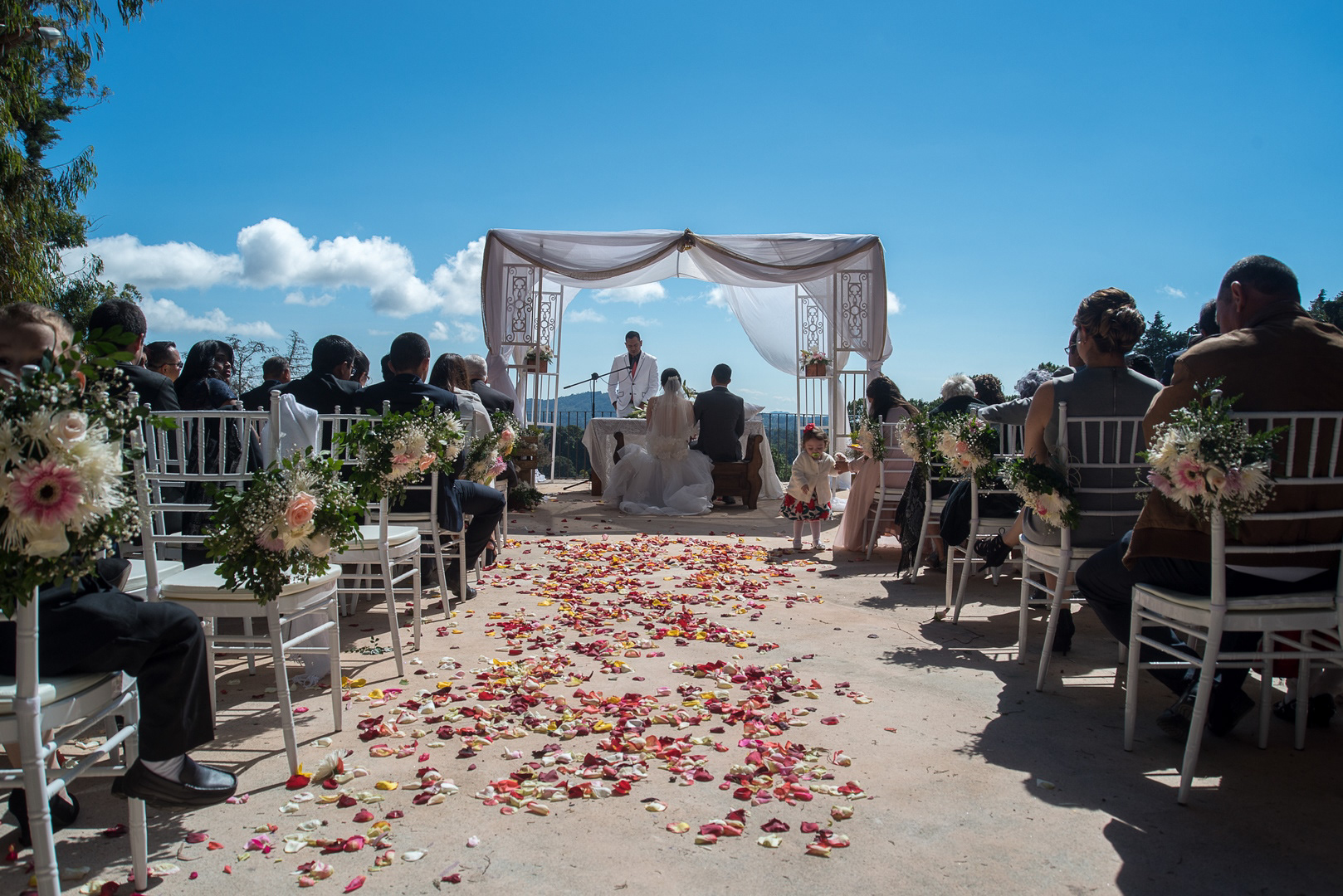 Boda en Jardín El Cerro (Vista al Valle)