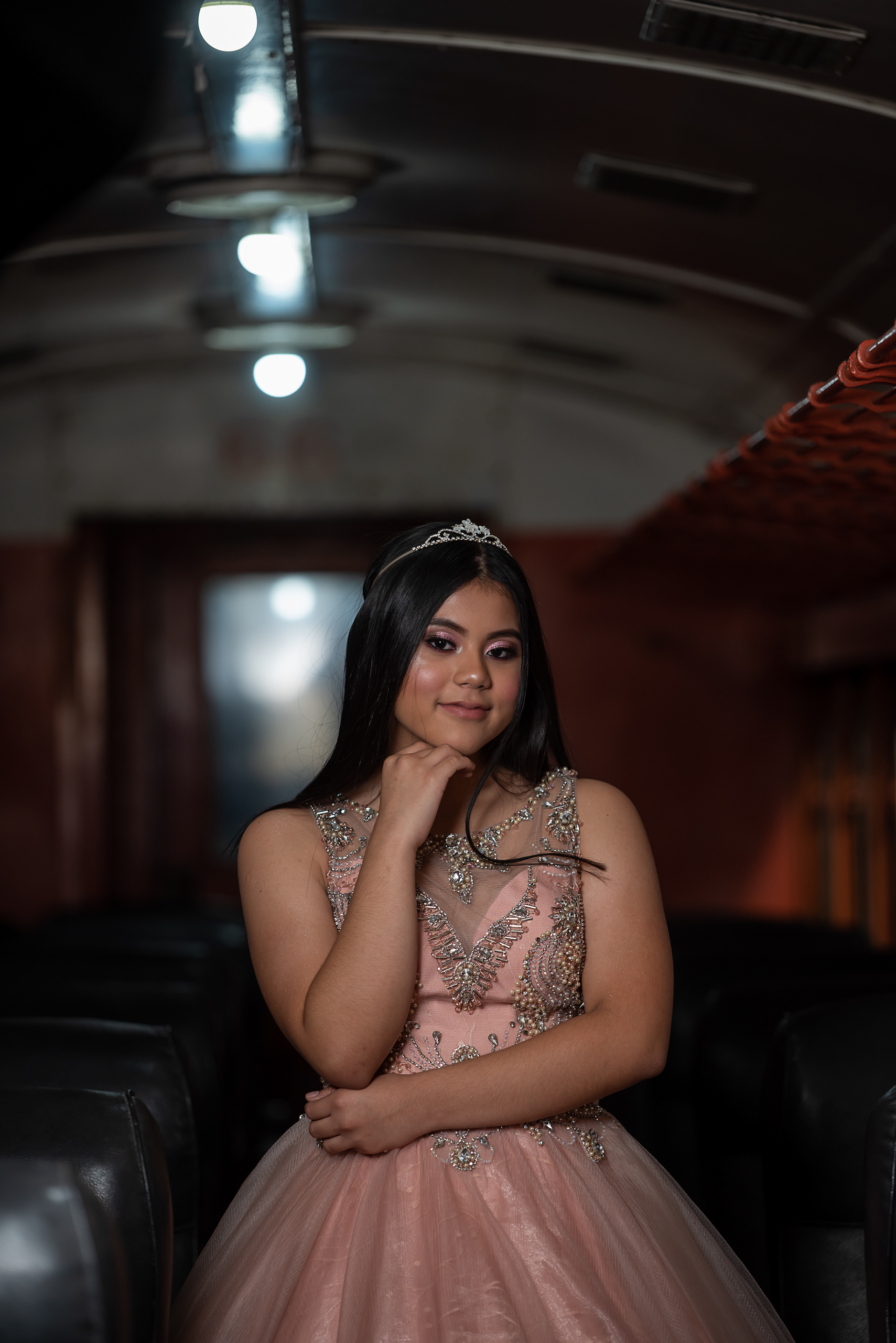 Quinceañera en Museo del Ferrocarril