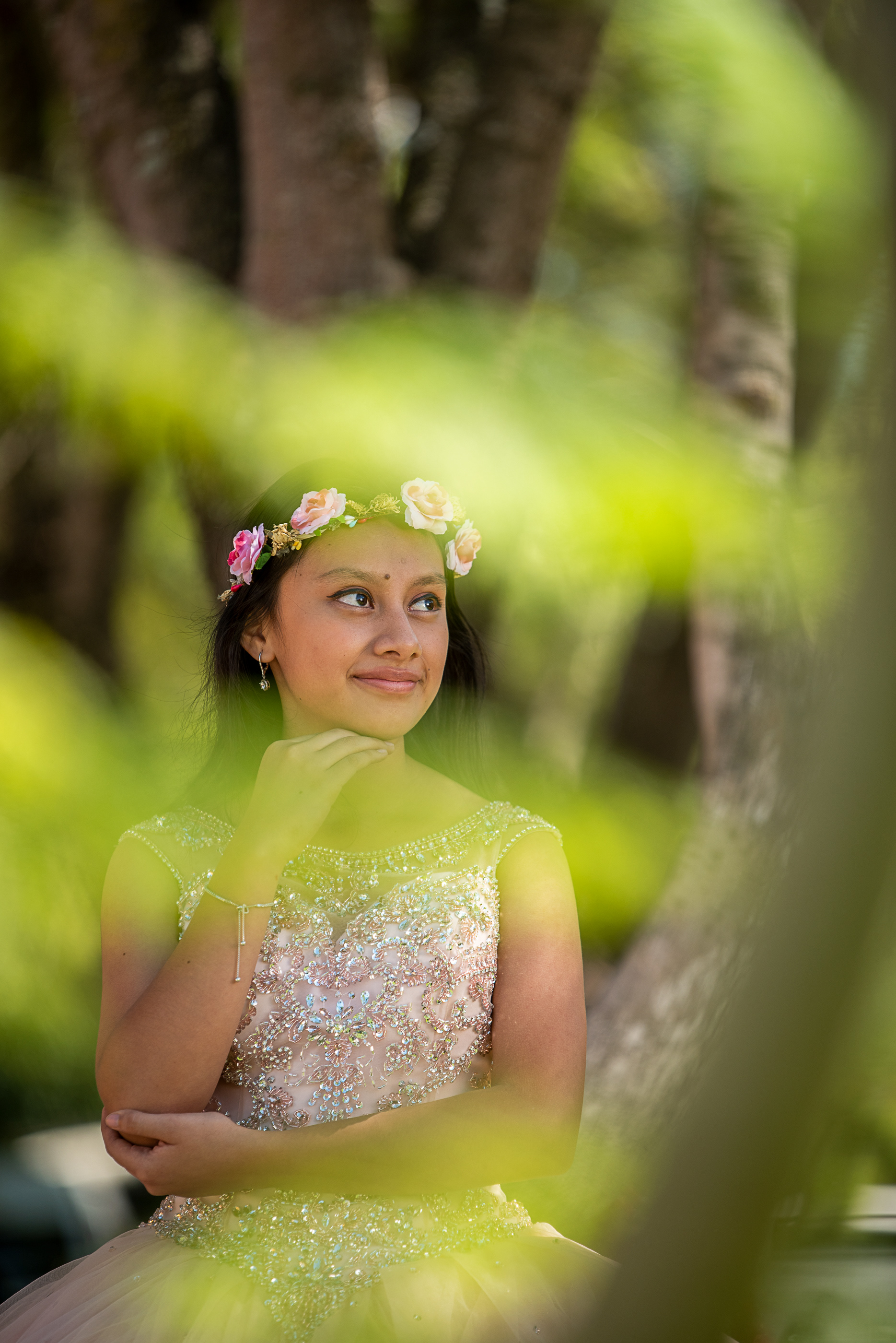 Sesión de fotos de quinceañera en Antigua Guatemala