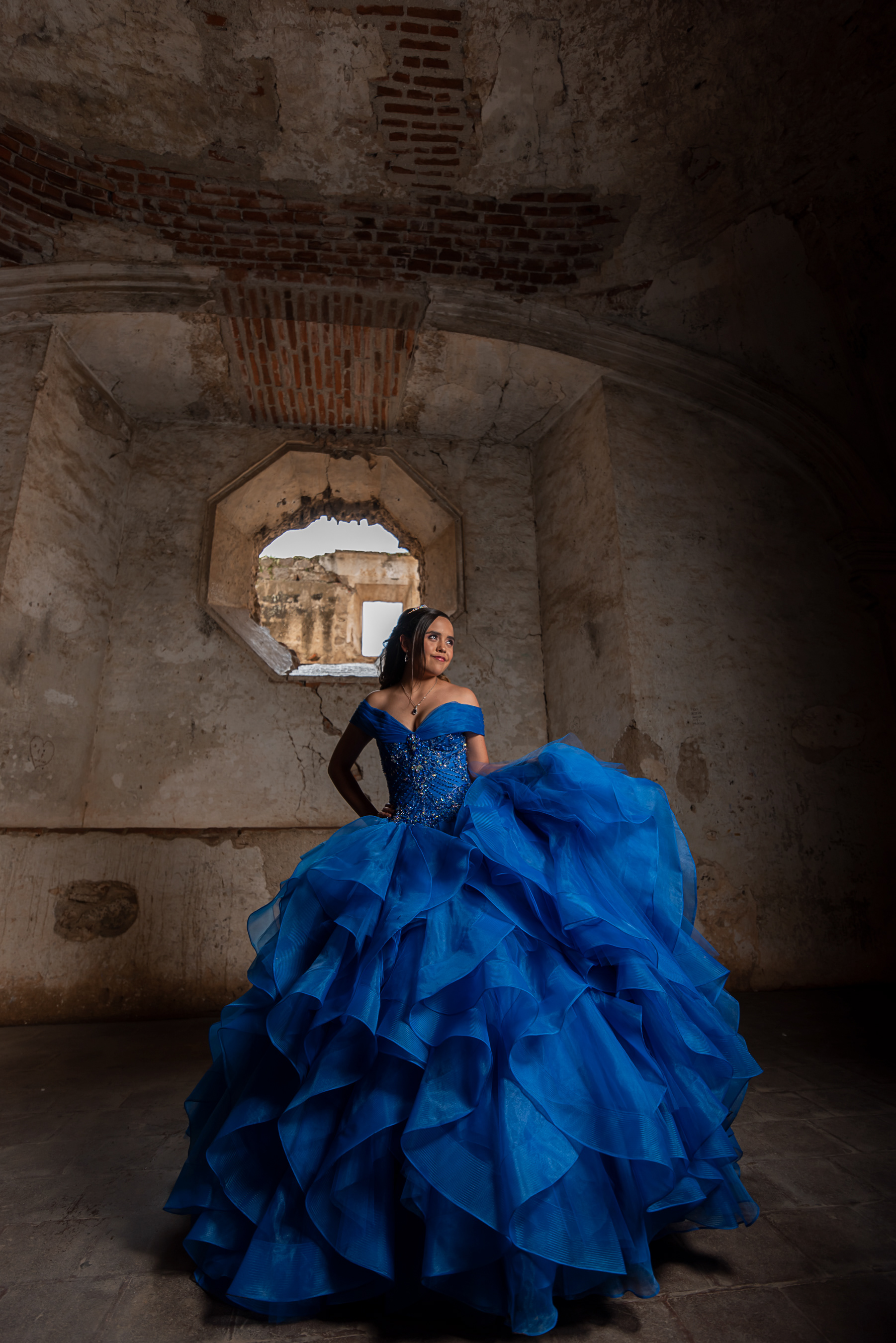 Sesión de fotos en Ruinas de Santa Clara, Antigua Guatemala