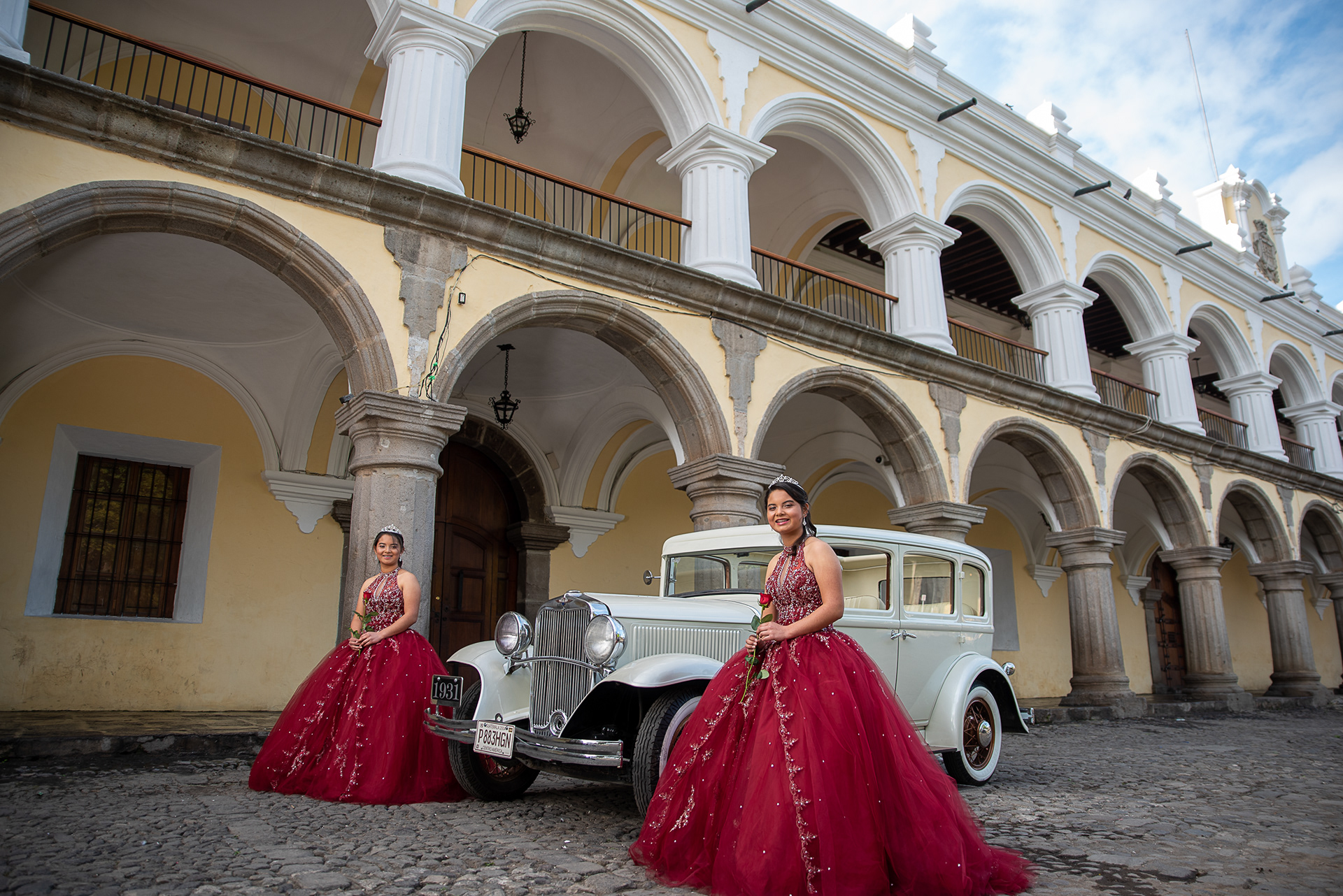 Sesión de fotos en  Antigua Guatemala
