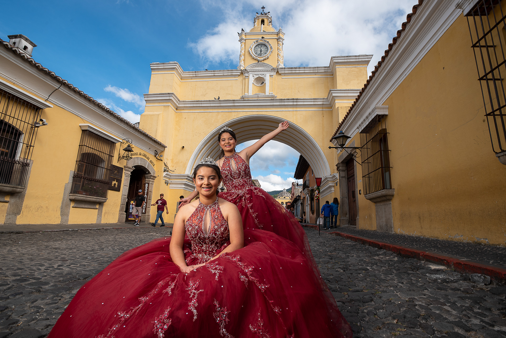 Sesión de fotos en  Antigua Guatemala
