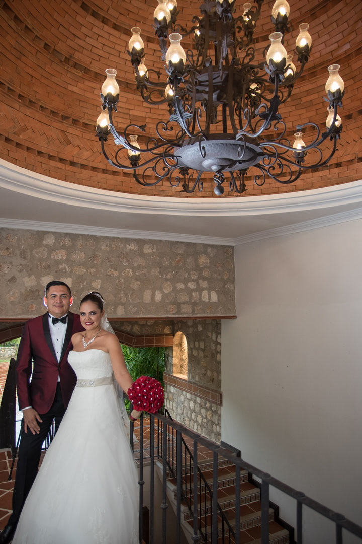 Sesión de fotos de boda en Hacienda San Vicente, Petén
