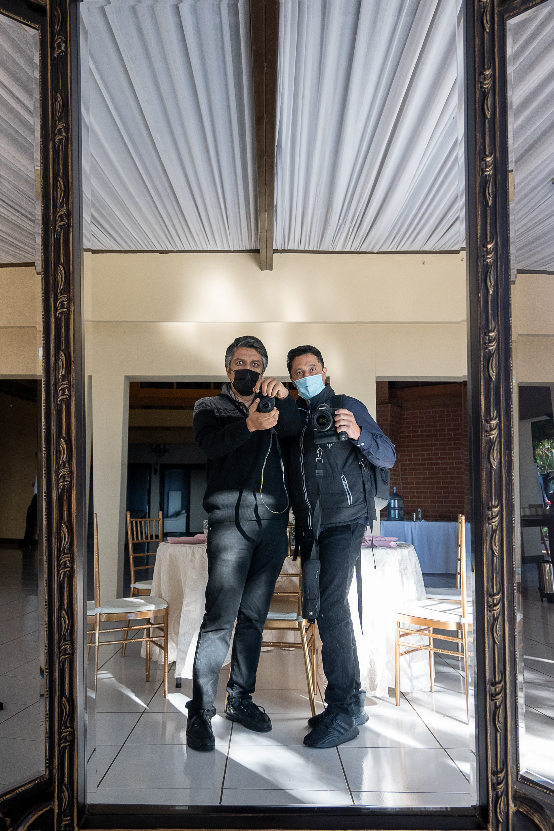 Rubén y Mario Rubén... los 2 fotógrafos en acción