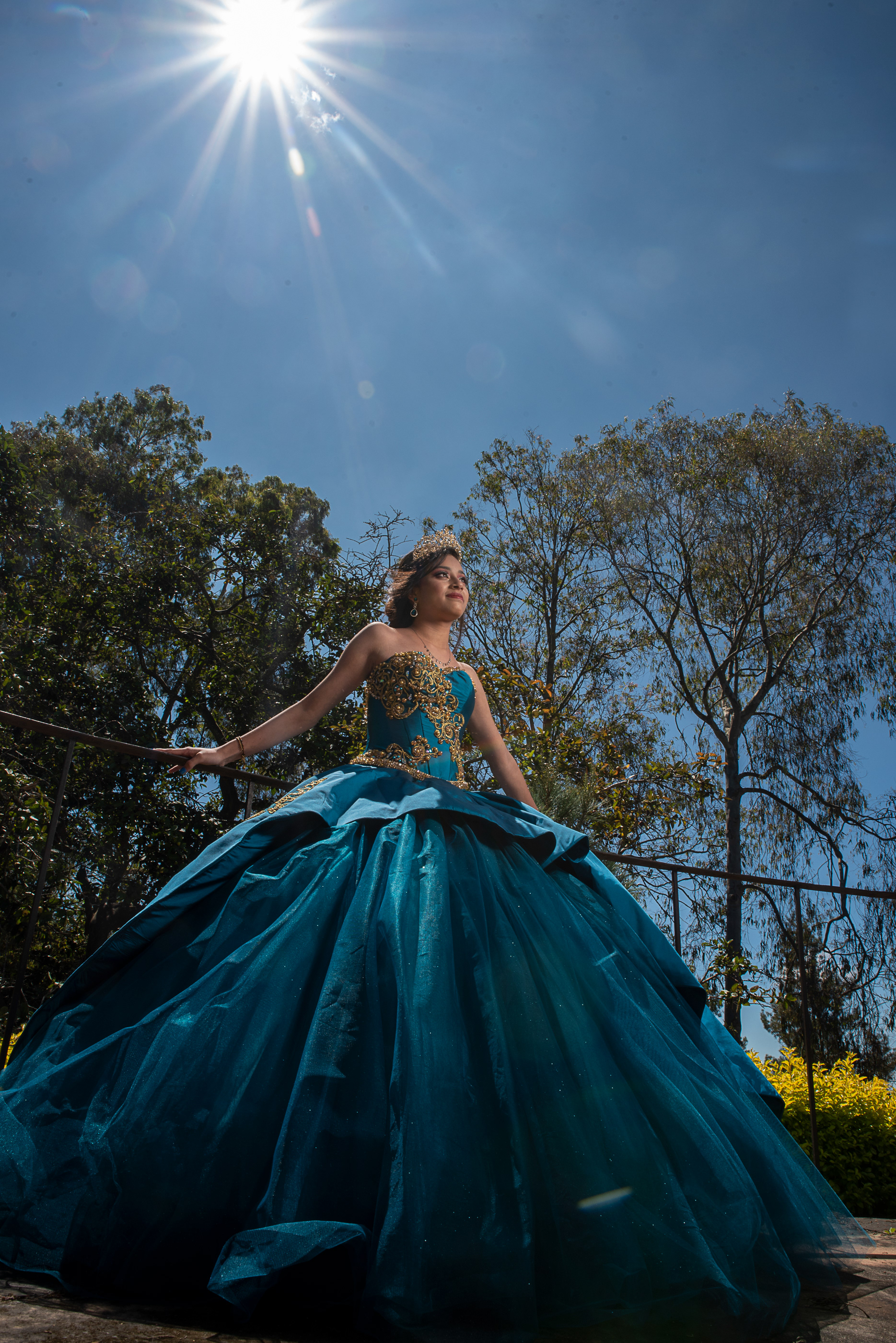 Sesión de fotos de 15 años en Jardín El Cerro