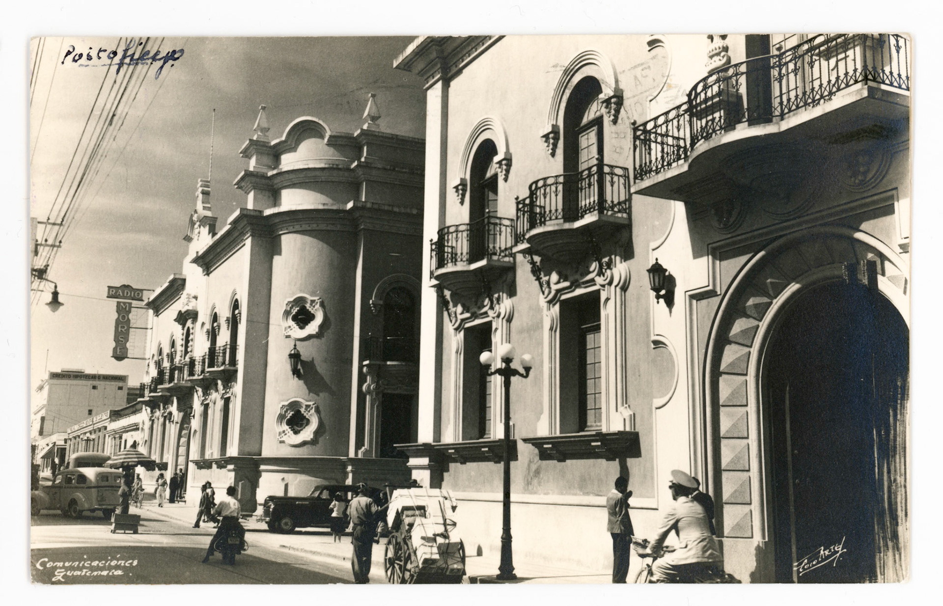 mid 1950s, comunicaciones guatemala, foto arte