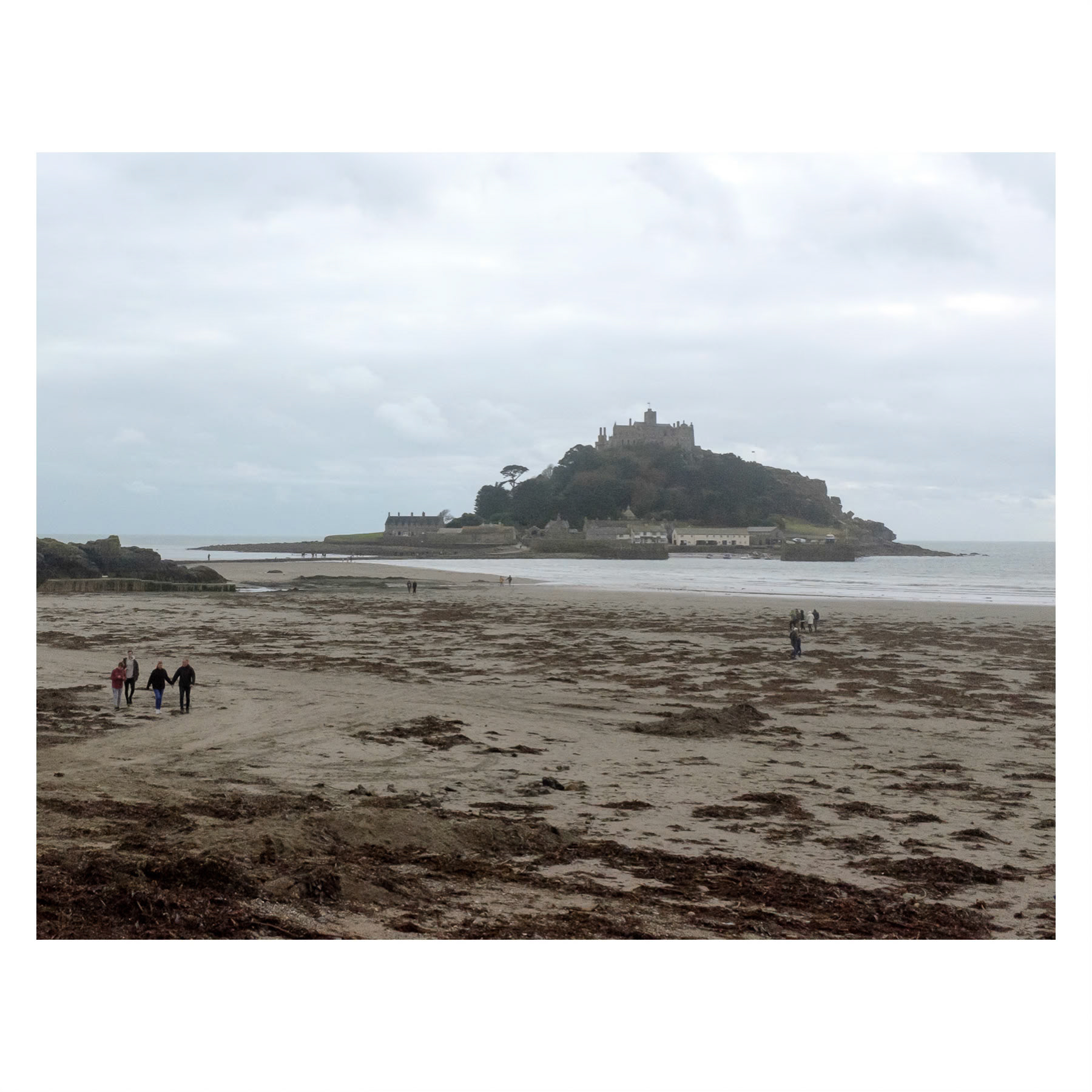 St Michael's Mount in Mount's Bay near Penzance, Cornwall, England
