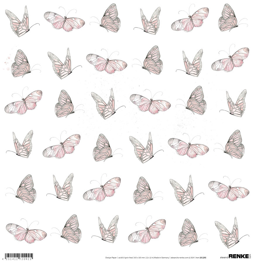 Butterflies rose
