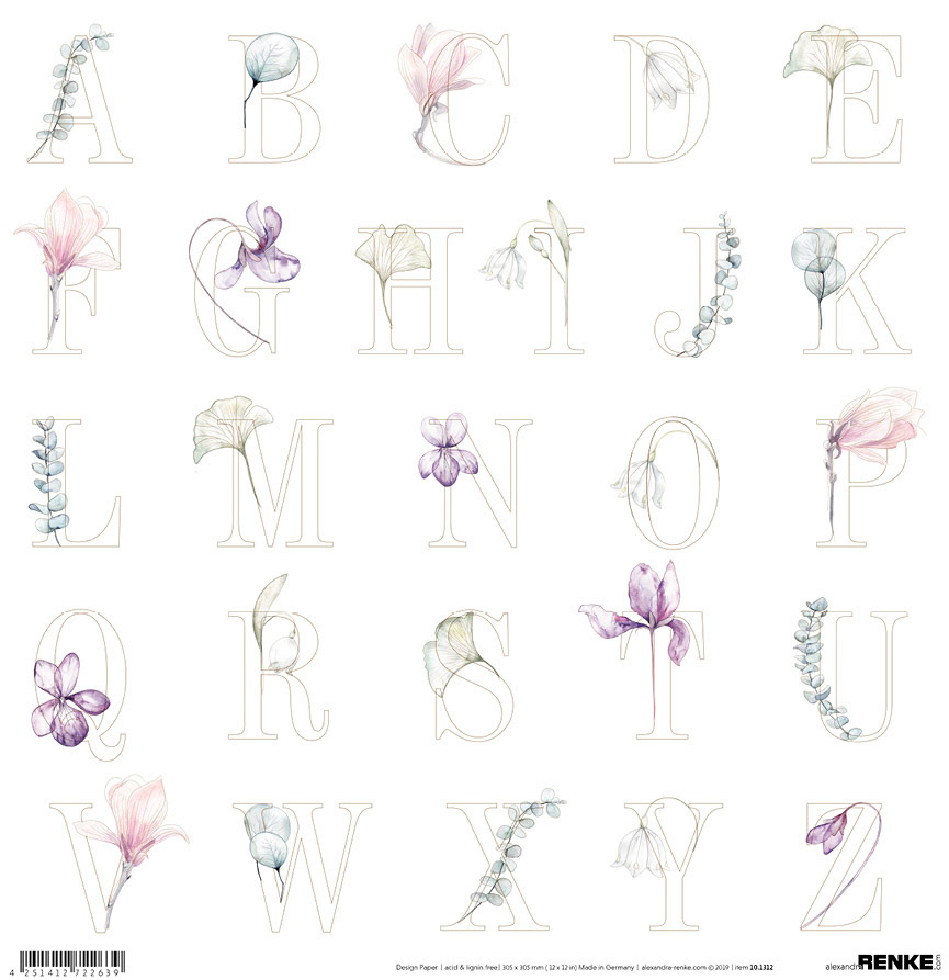 Flower-Alphabet