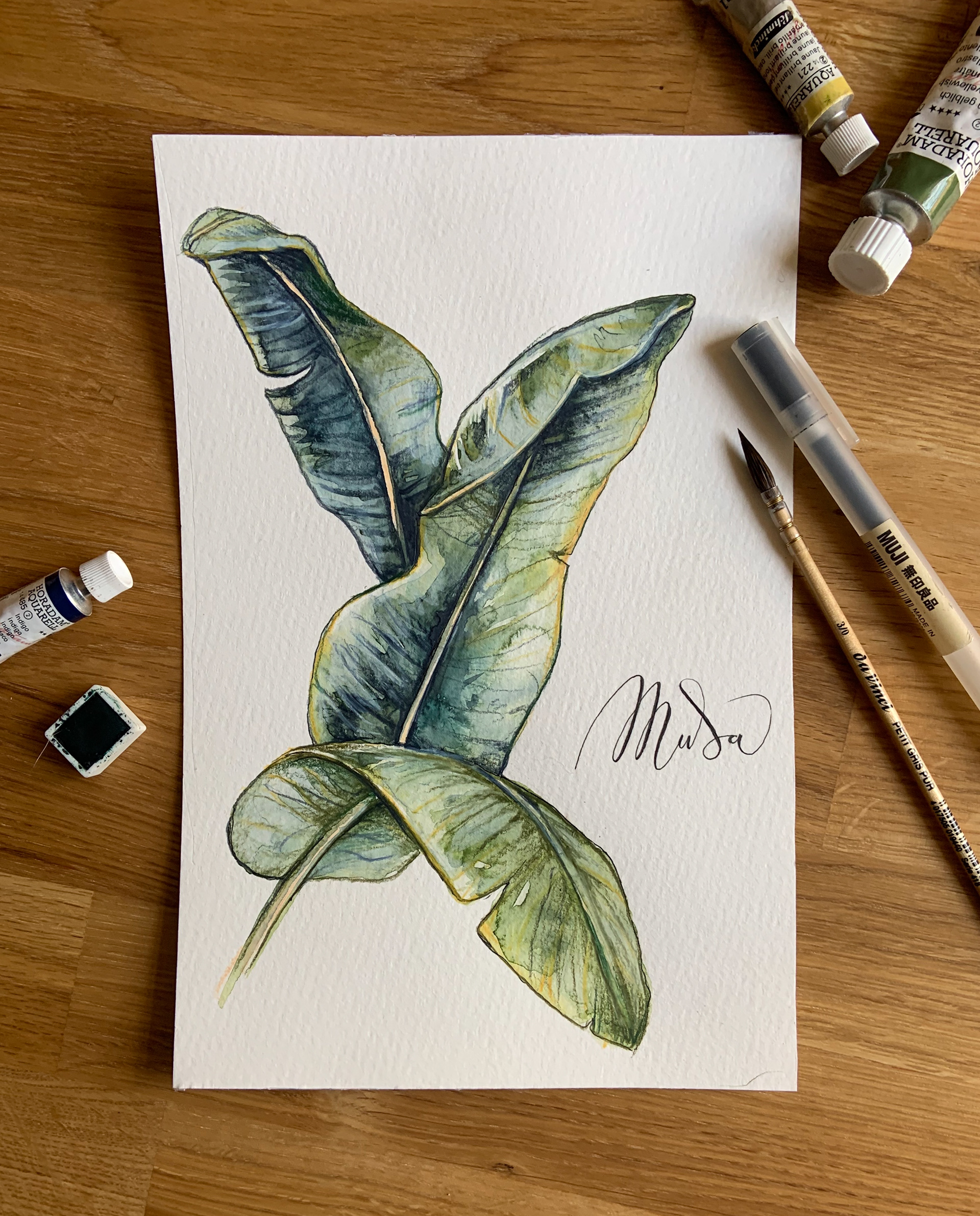 Bananenblatt