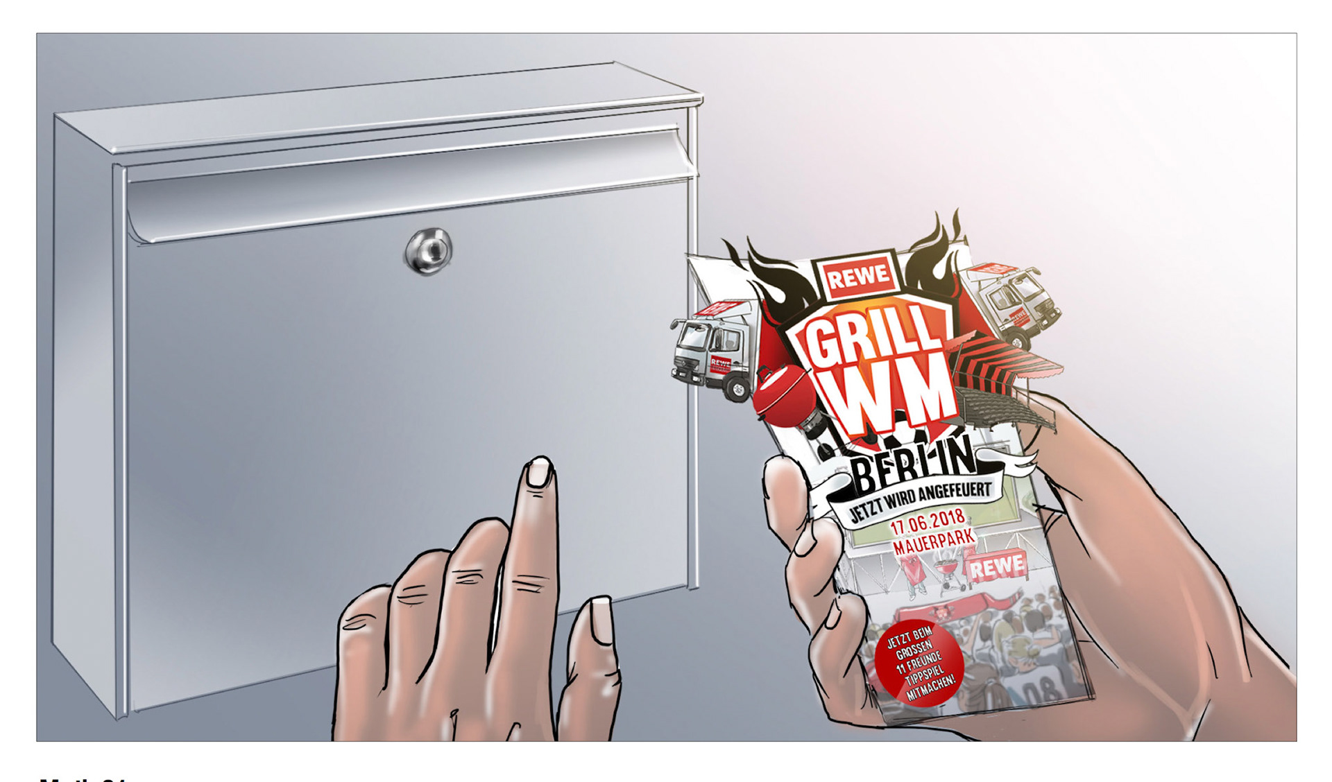 Rewe Grill WM