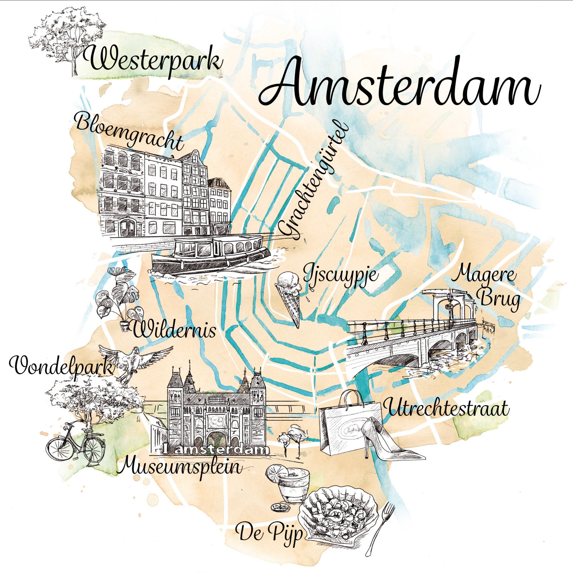 Magazin Freundin "Amsterdam"