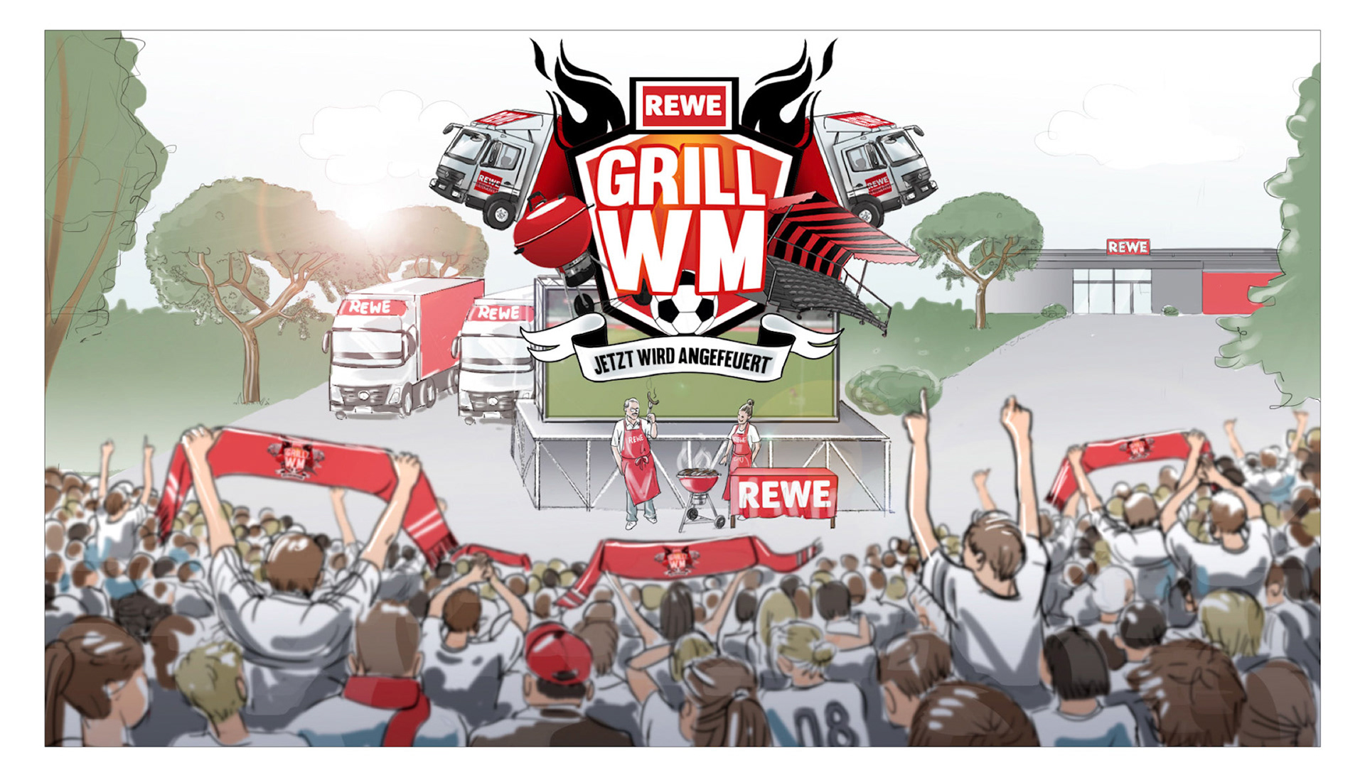 Rewe Grill WM