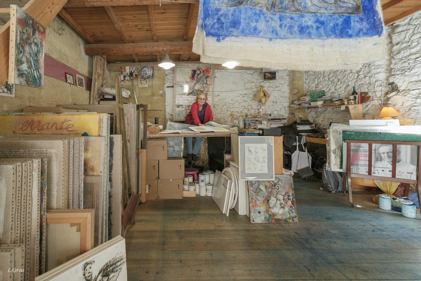 Atelier d'artiste Lauris
