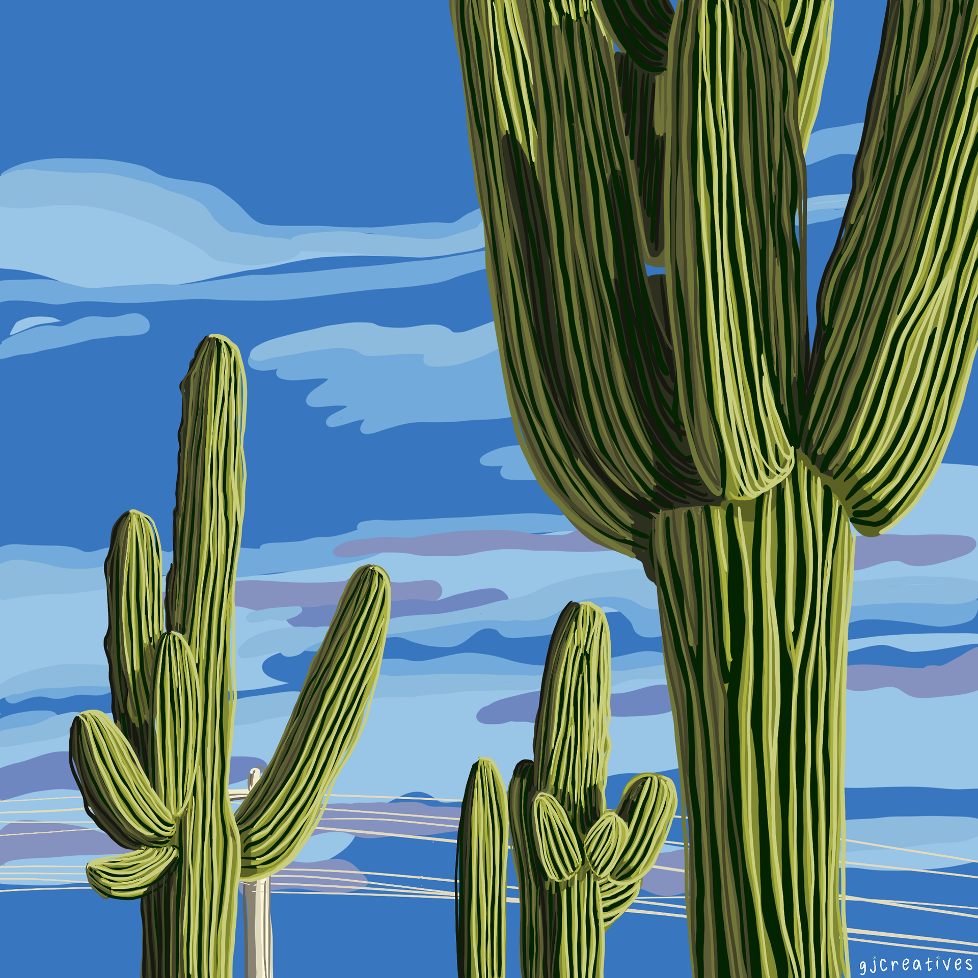 Saguaro Landscape II