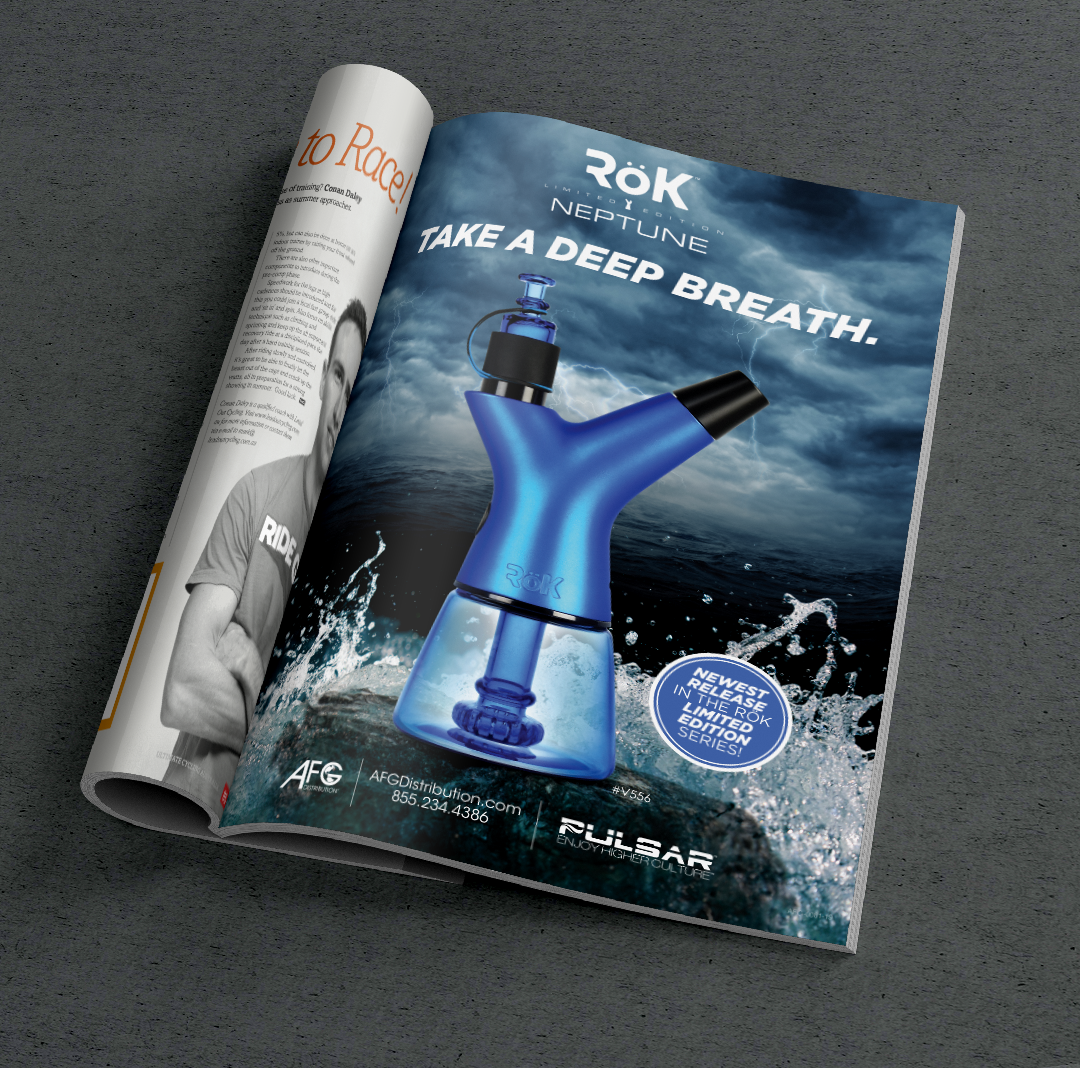 Print ad for limited edition Pulsar e-Rig.