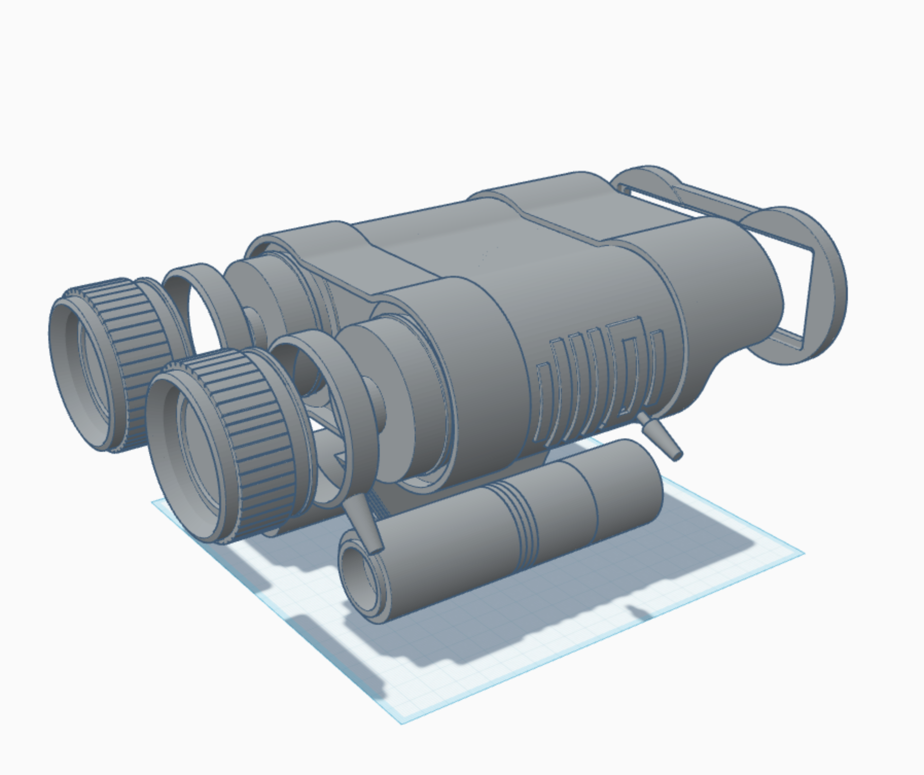 Quadnoculars Prop Replica, 3D model.