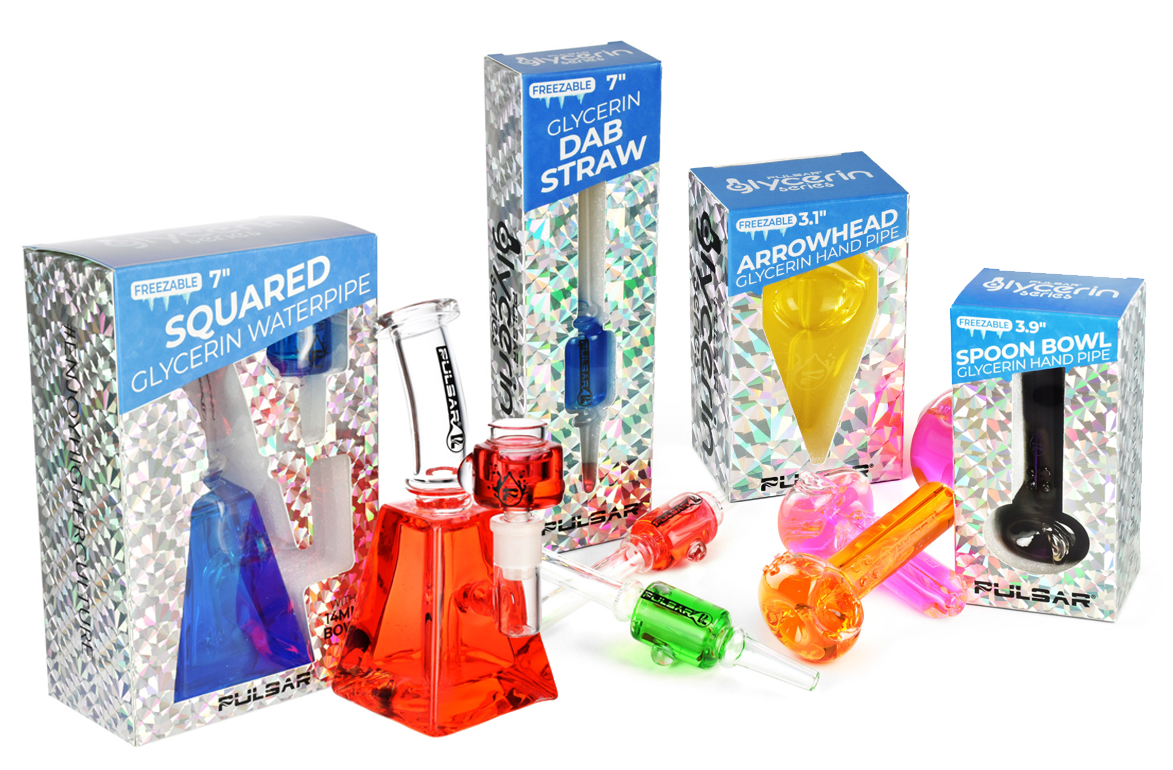Package design for glycerin pipe series.