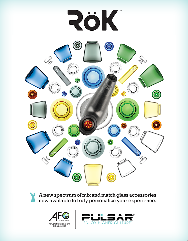 Print ad for glass pipe accessories.