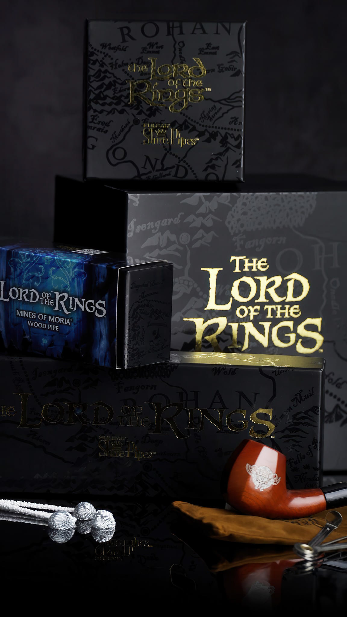 The Lord of the Rings licensed products, art direction and packaging.