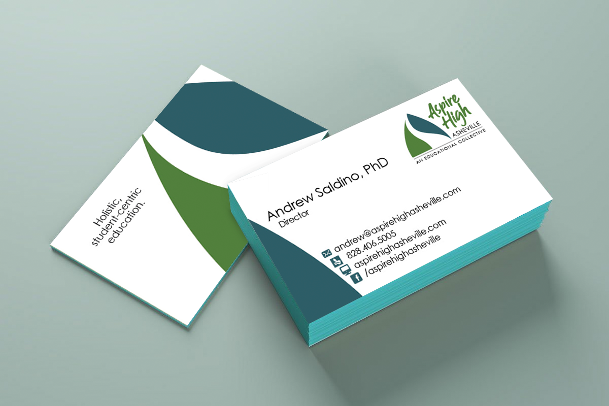 Logo and collateral design for local tutoring business.