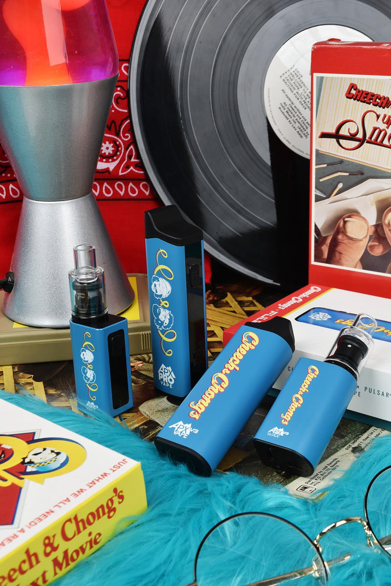 Cheech & Chong licensed products, art direction and packaging.