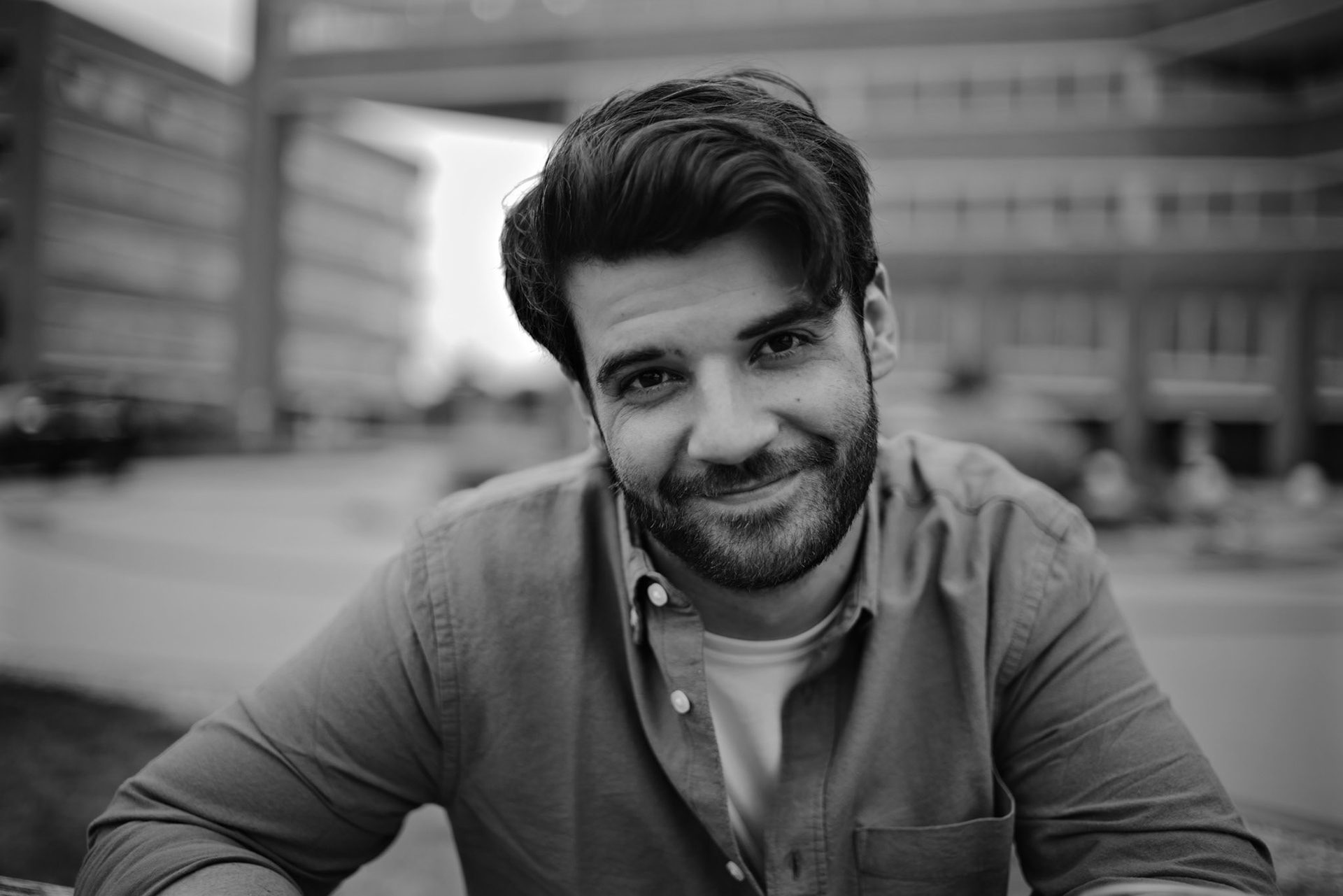 Created with RNI Films app. Preset 'Ilford Delta 100'